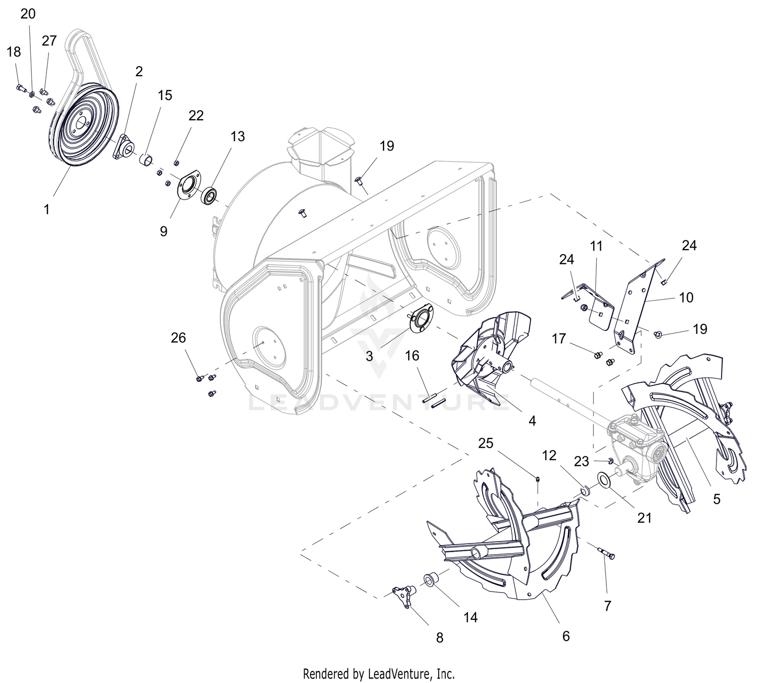 Auger and Impeller