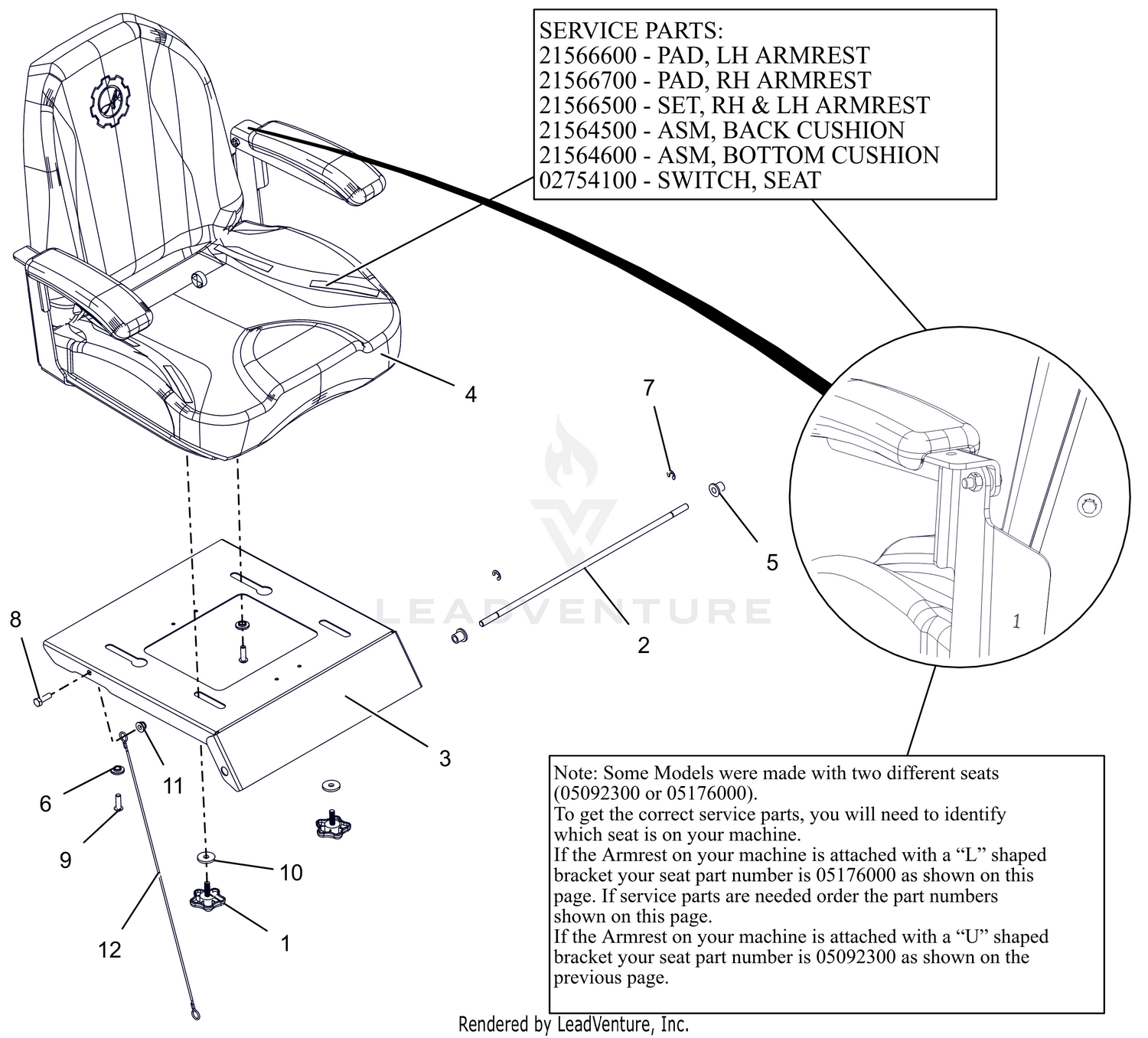 Seat (05176000)