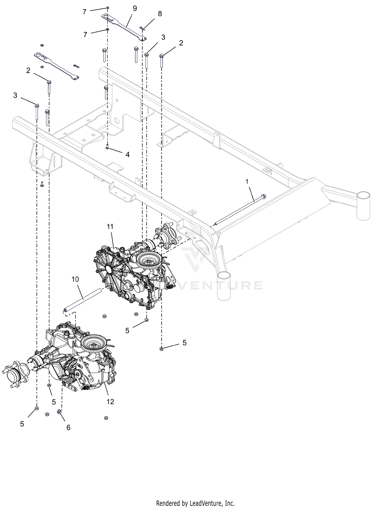 Transaxles - 48" and 52"