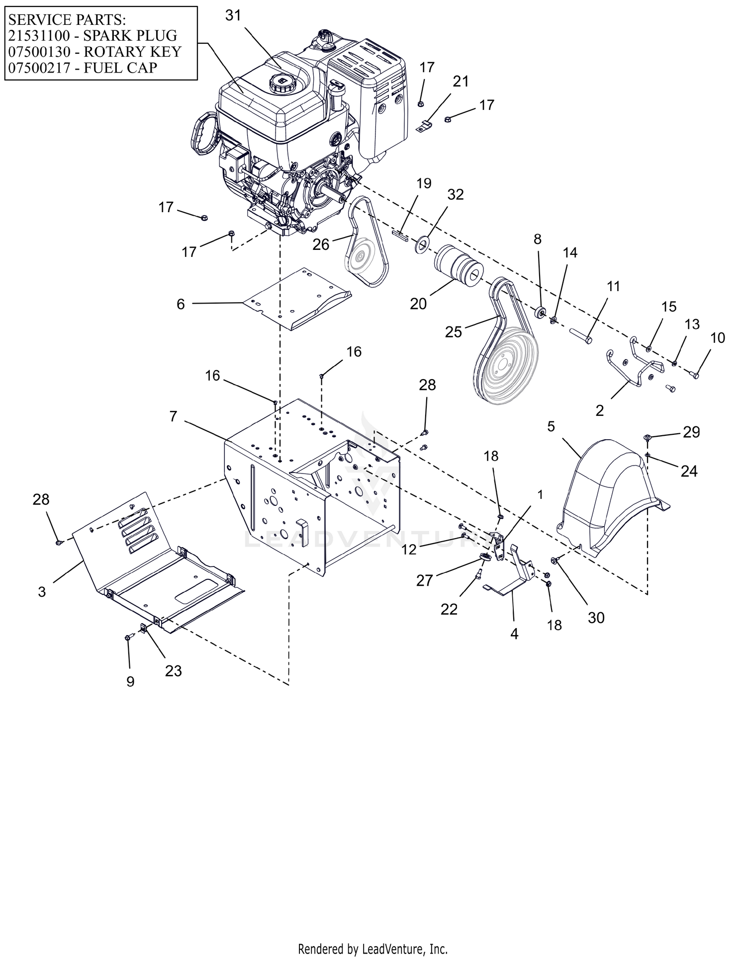 Assembly diagram