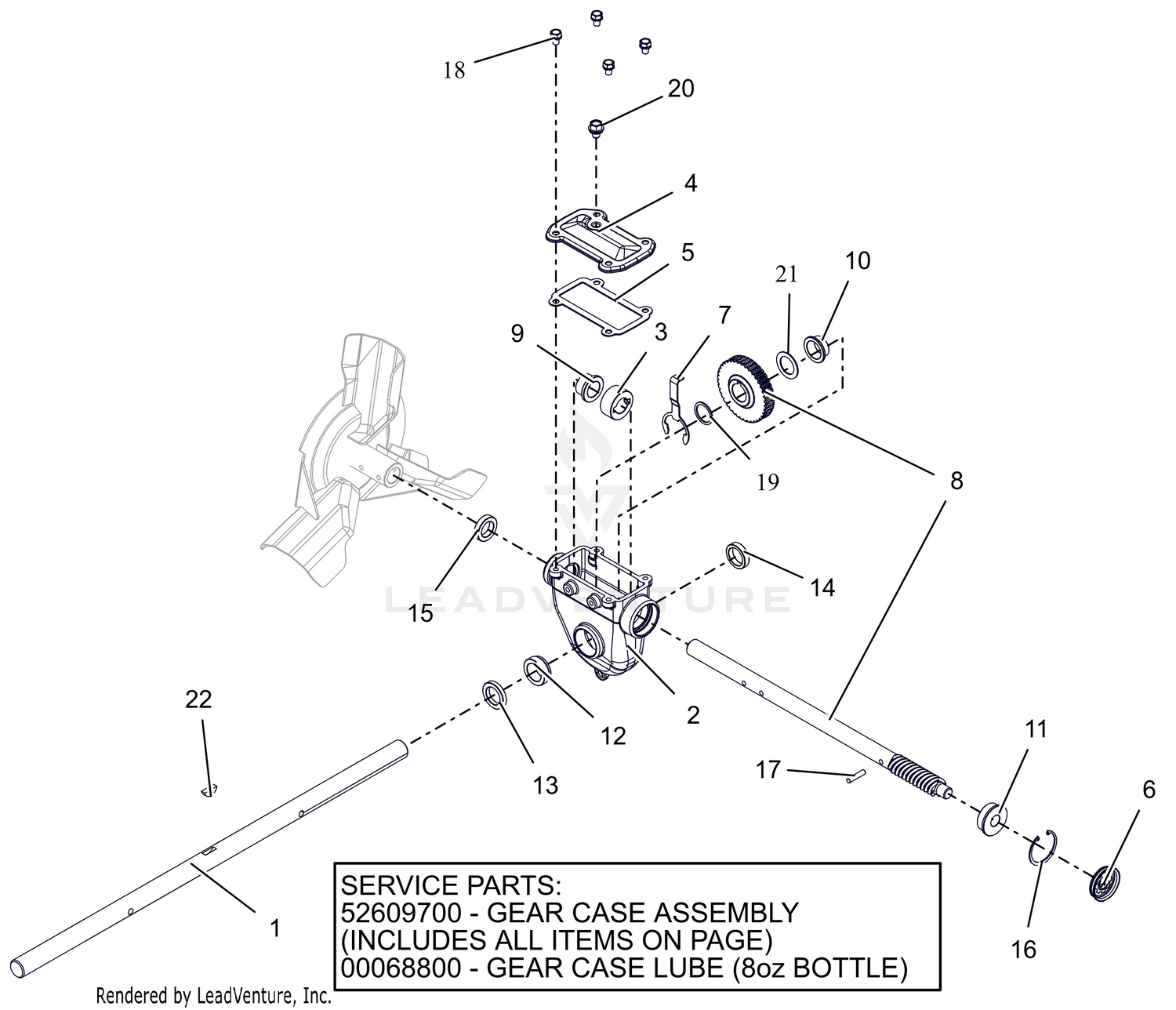 Gear Case - 28"