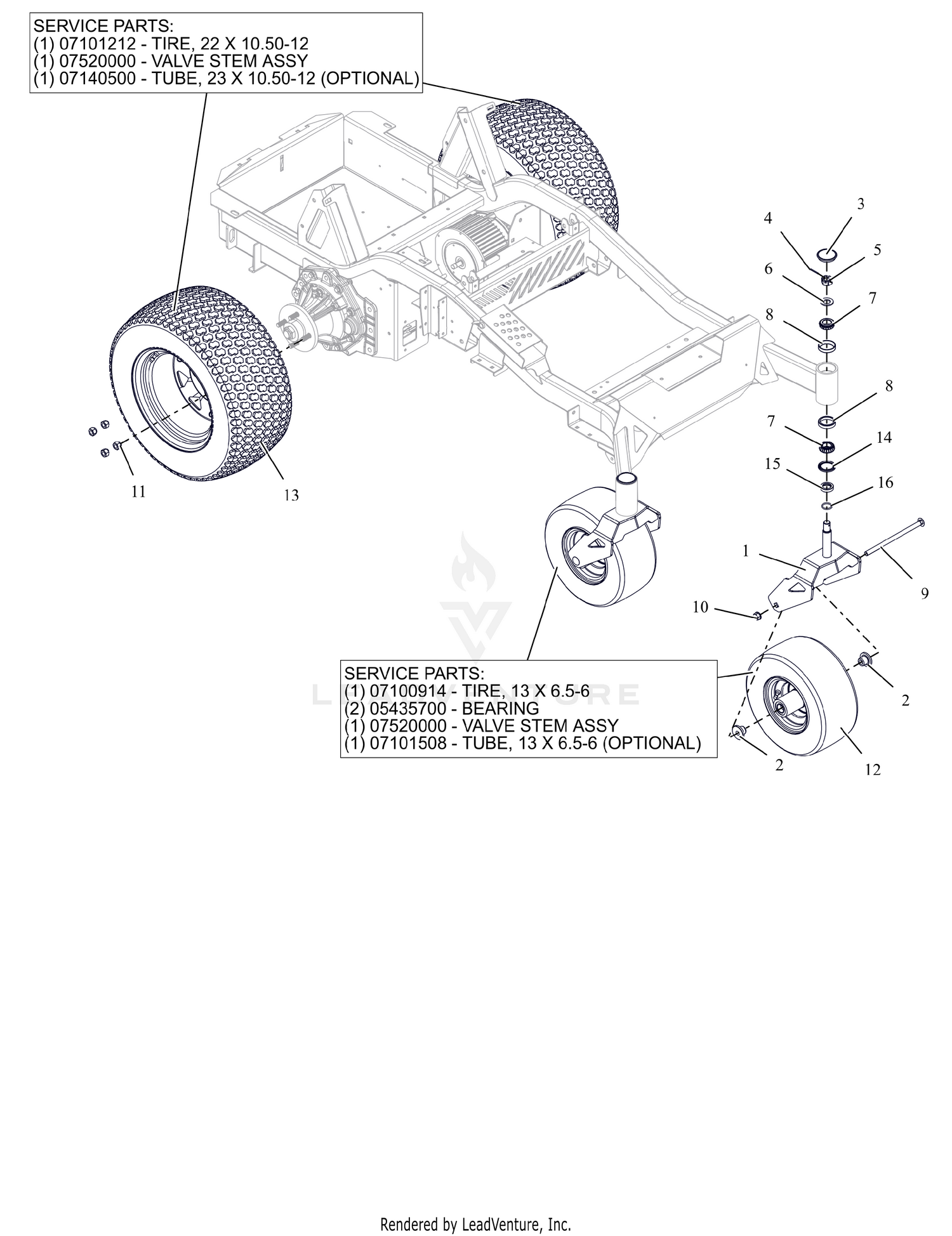 Wheels - 52"
