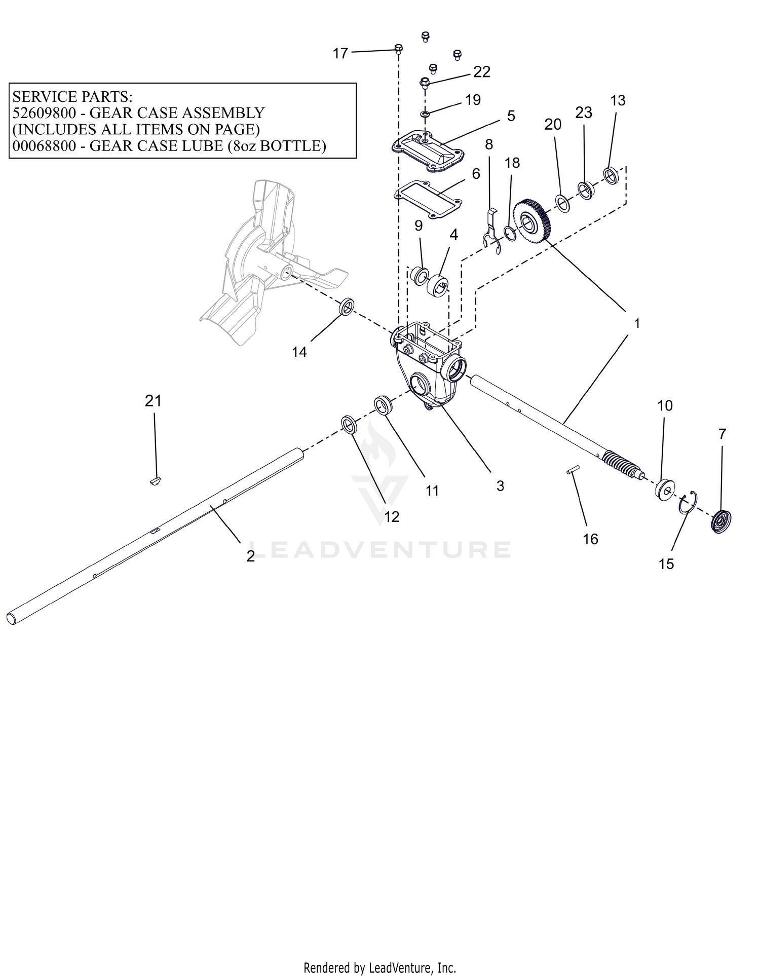 Gear Case - 32"