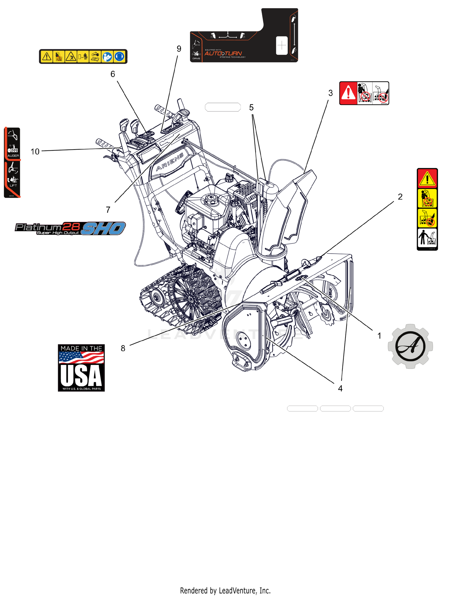 Decals - 28" Track