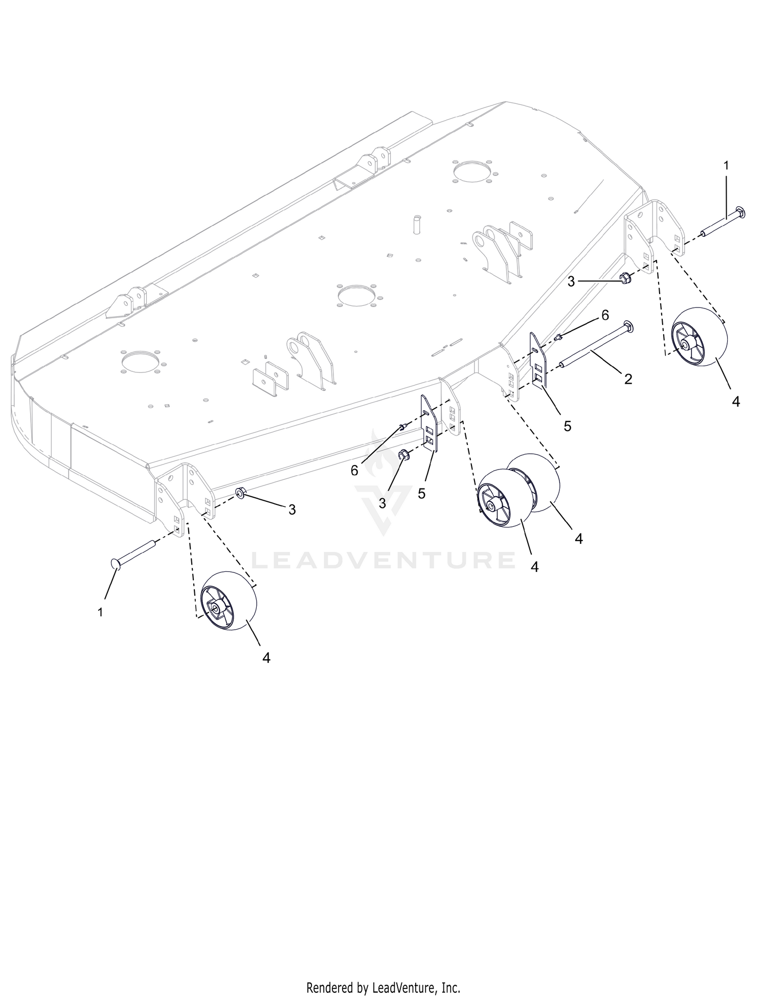 Anti-Scalp Wheels -  60" - RD