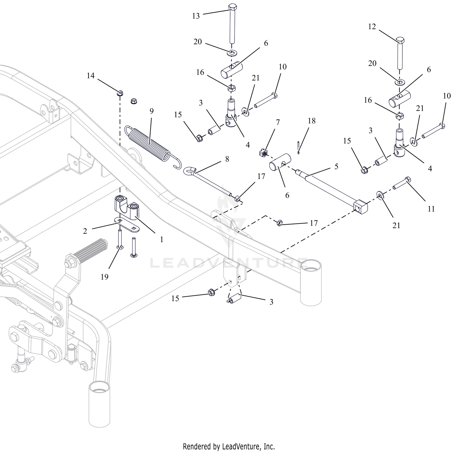 Deck Lift - LH