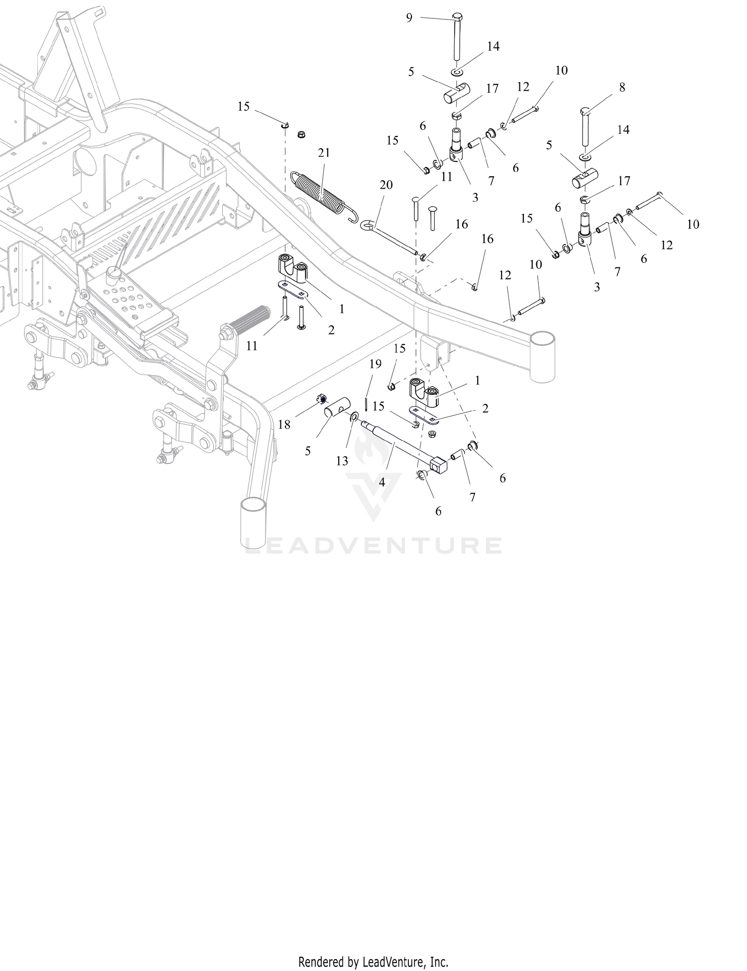 Deck Lift - LH