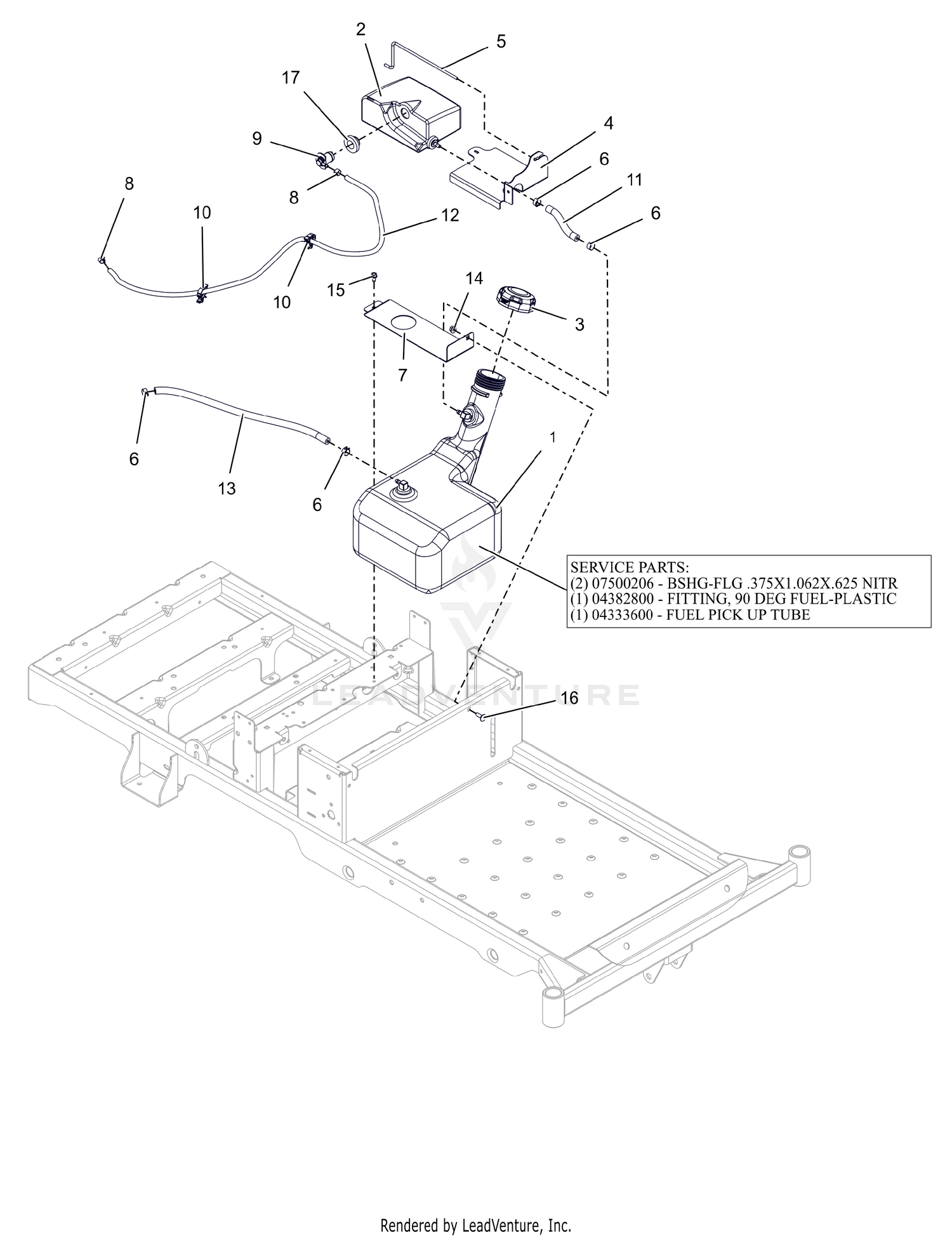 Fuel System - EDGE LT 42"