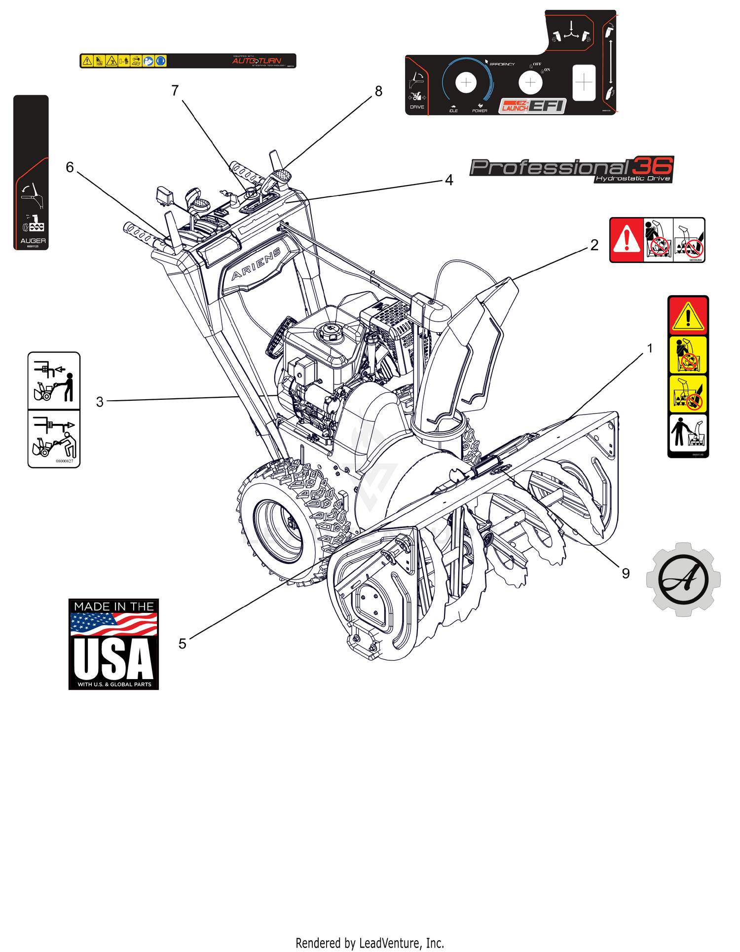 Decals - 36" EFI