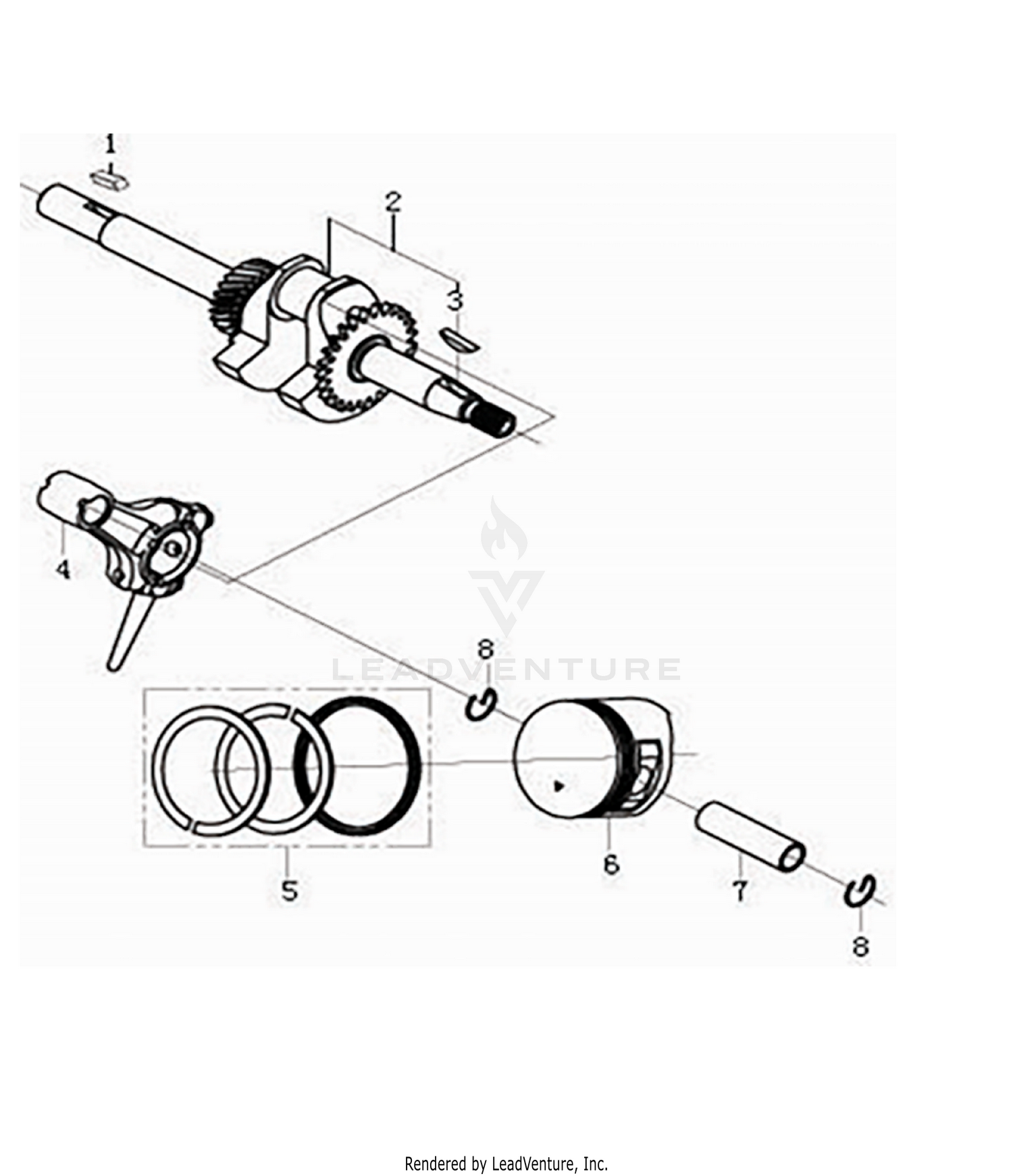 Crankshaft Piston