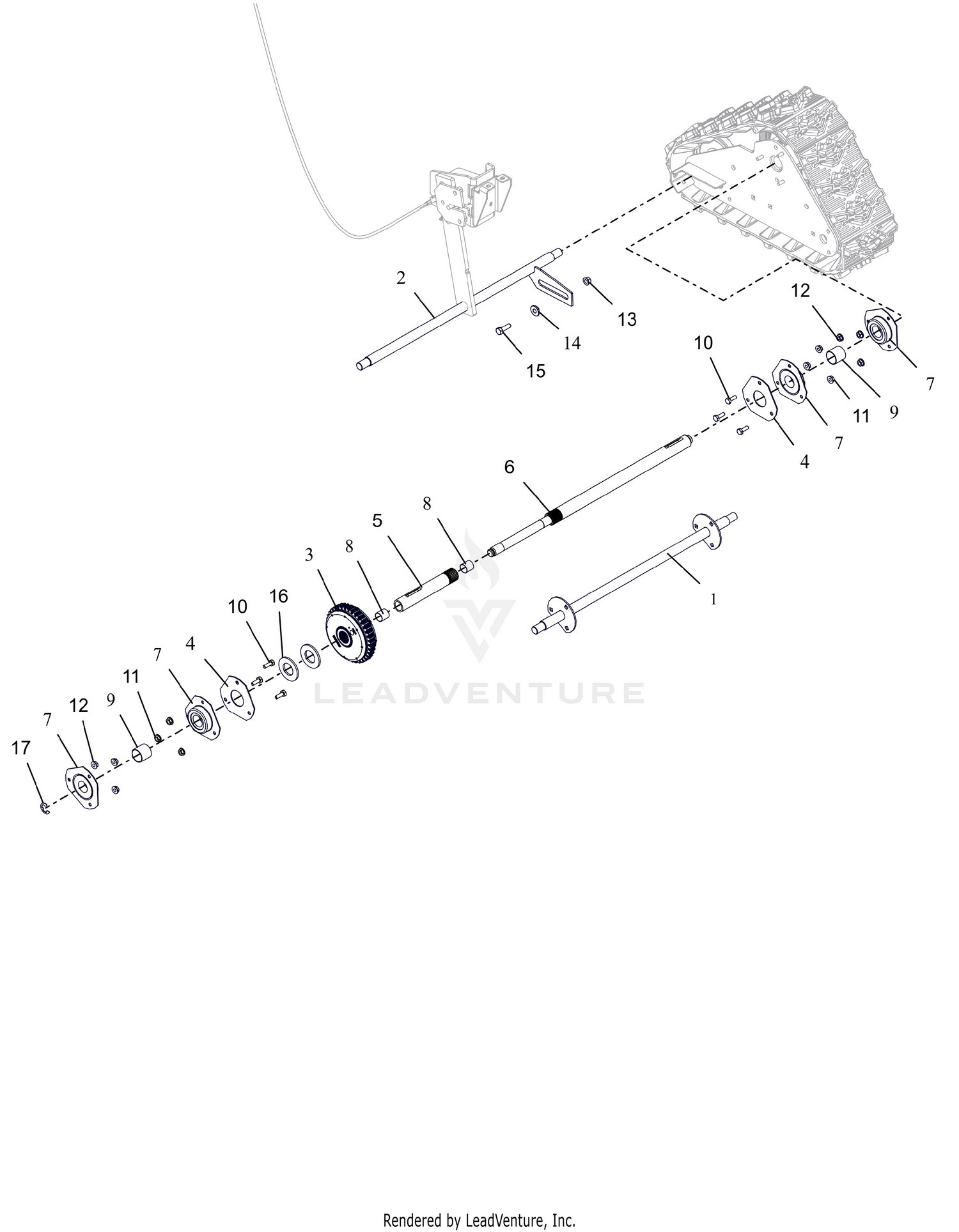 Track Axles