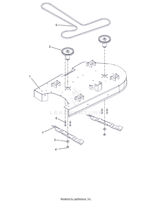 Ariens zero deals turn mower parts