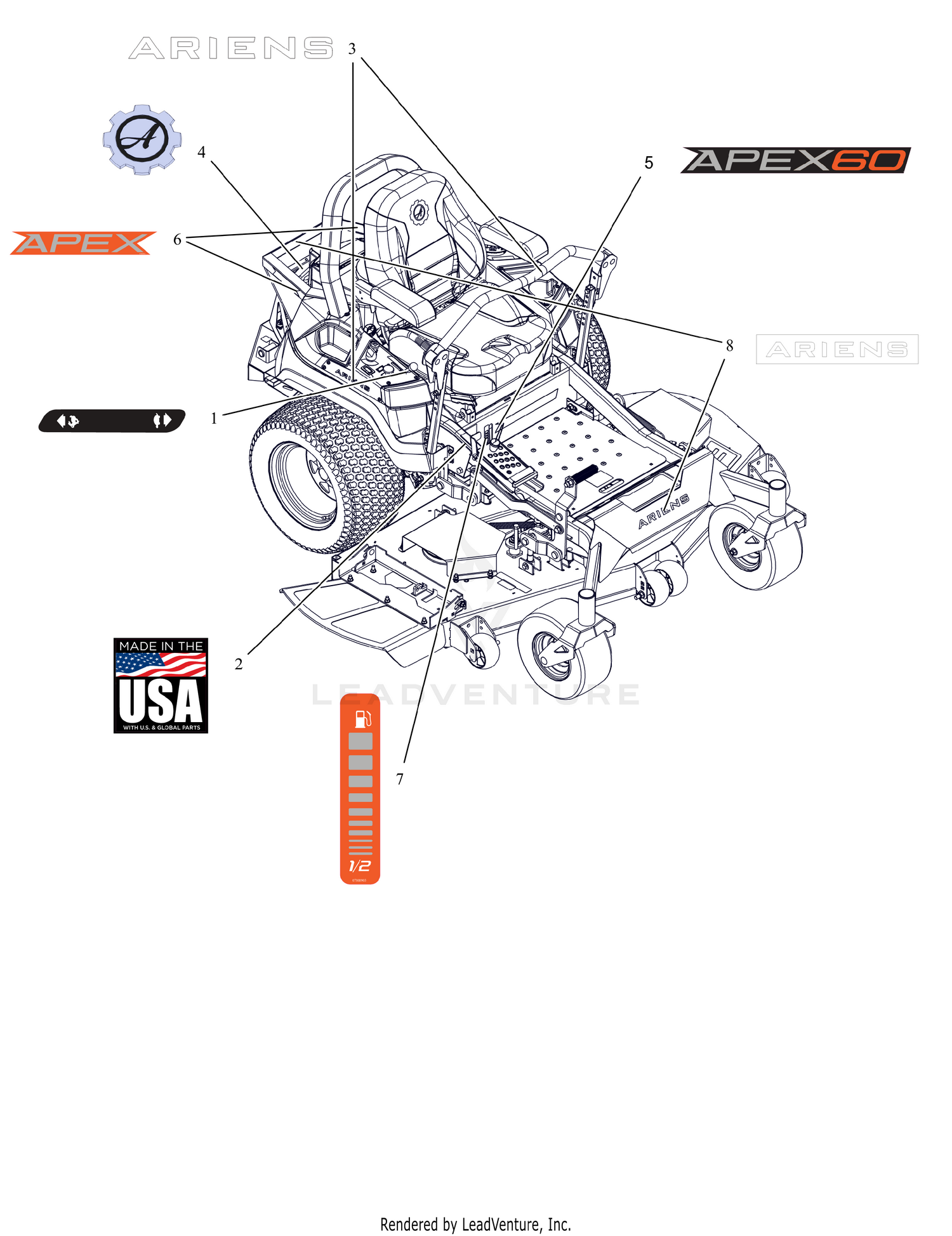 Decals - Style 60"