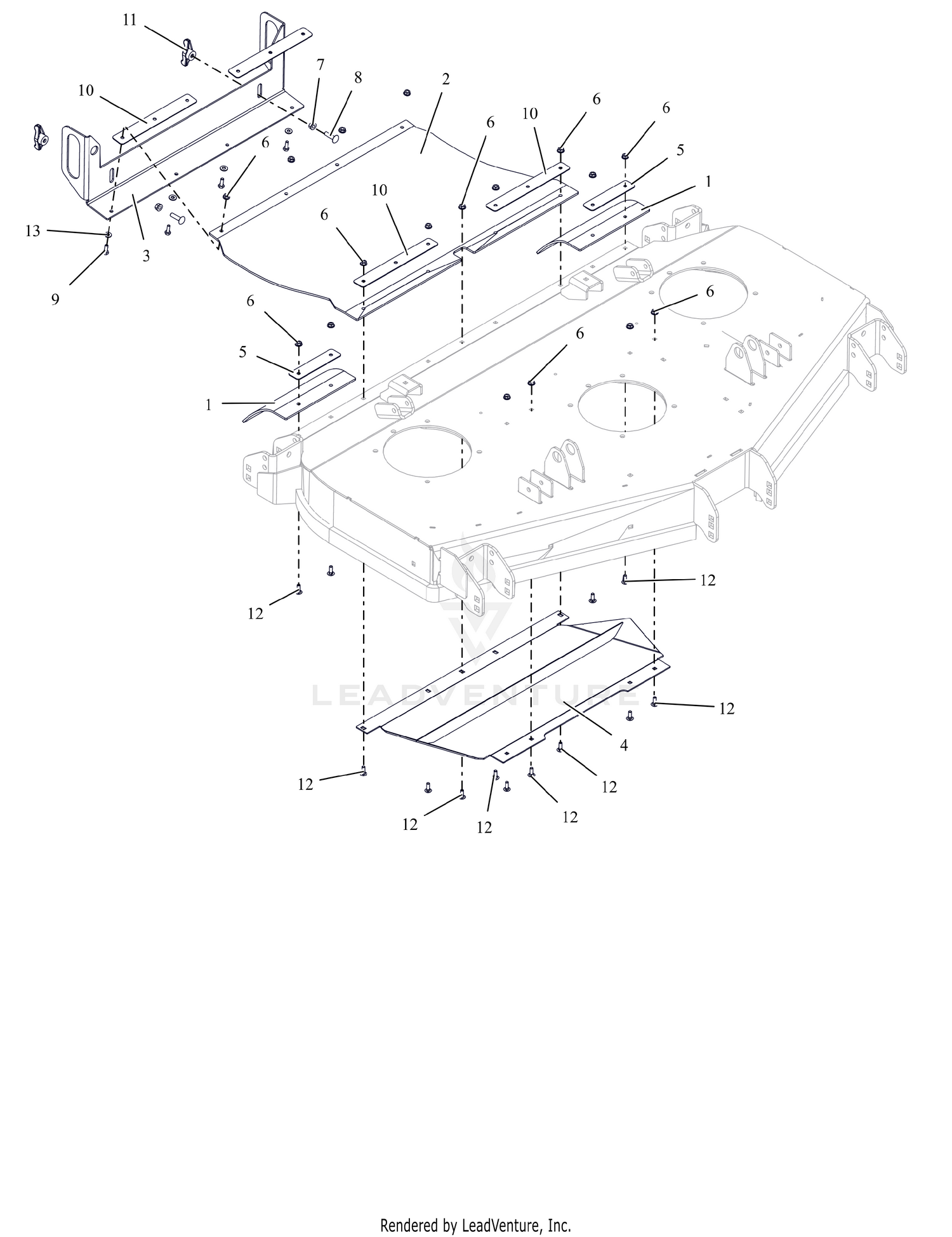 Discharge Chute - 52" - RD