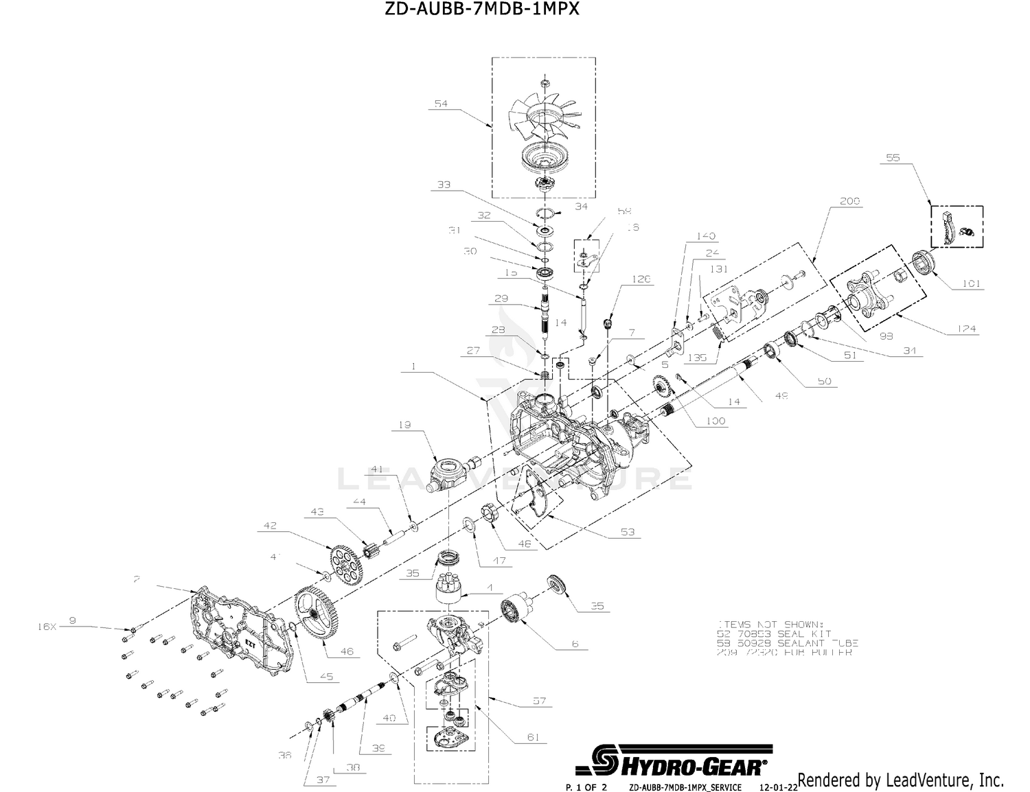 Assembly diagram