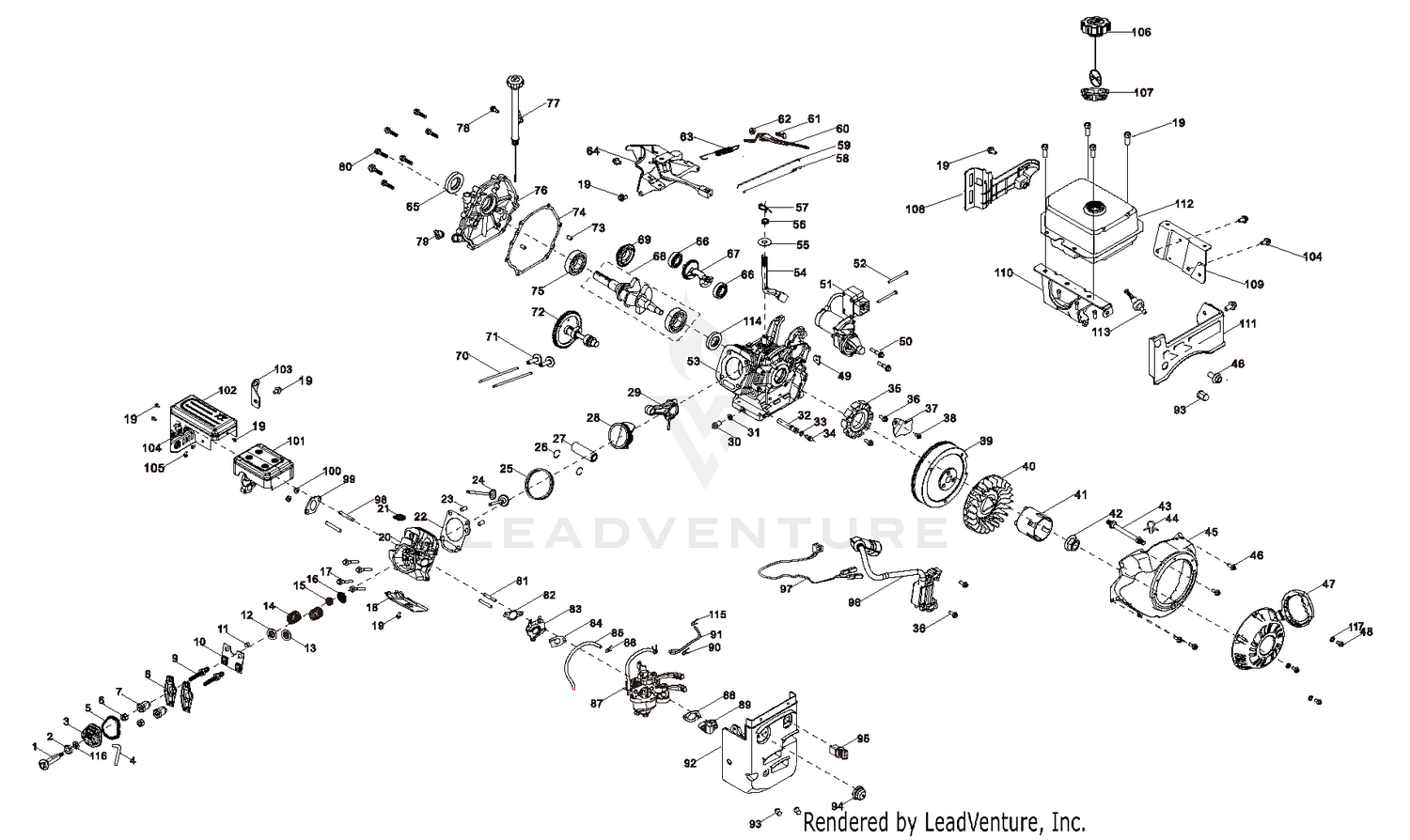 Engine - AX 420 - 08201513