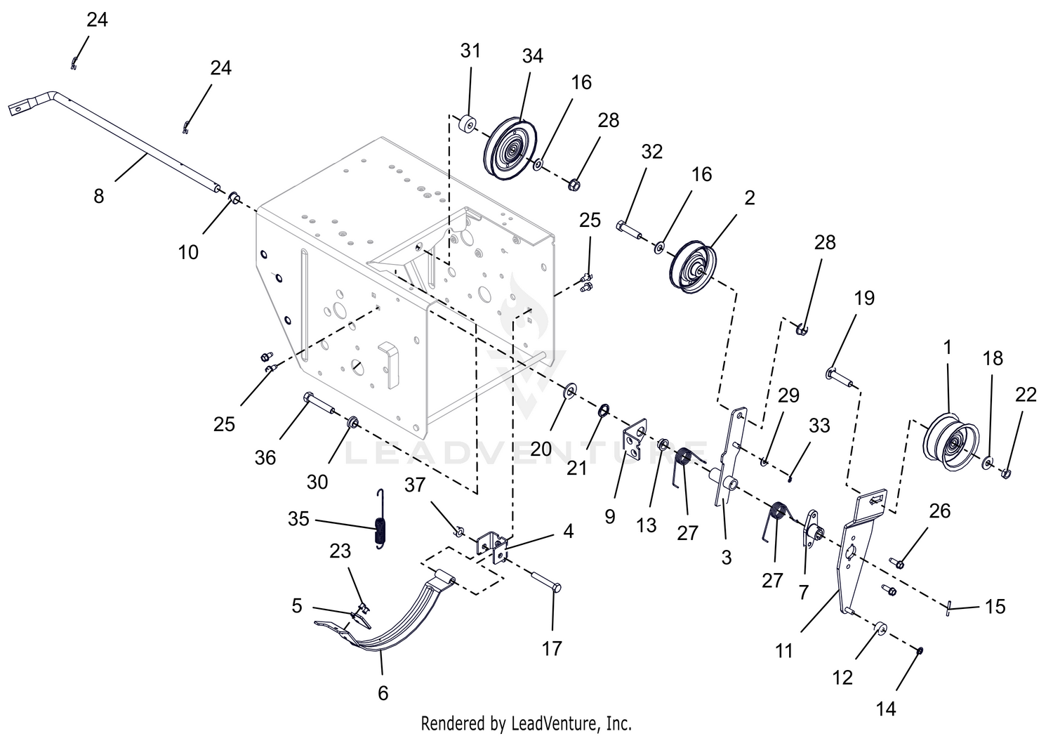 Brake And Idlers
