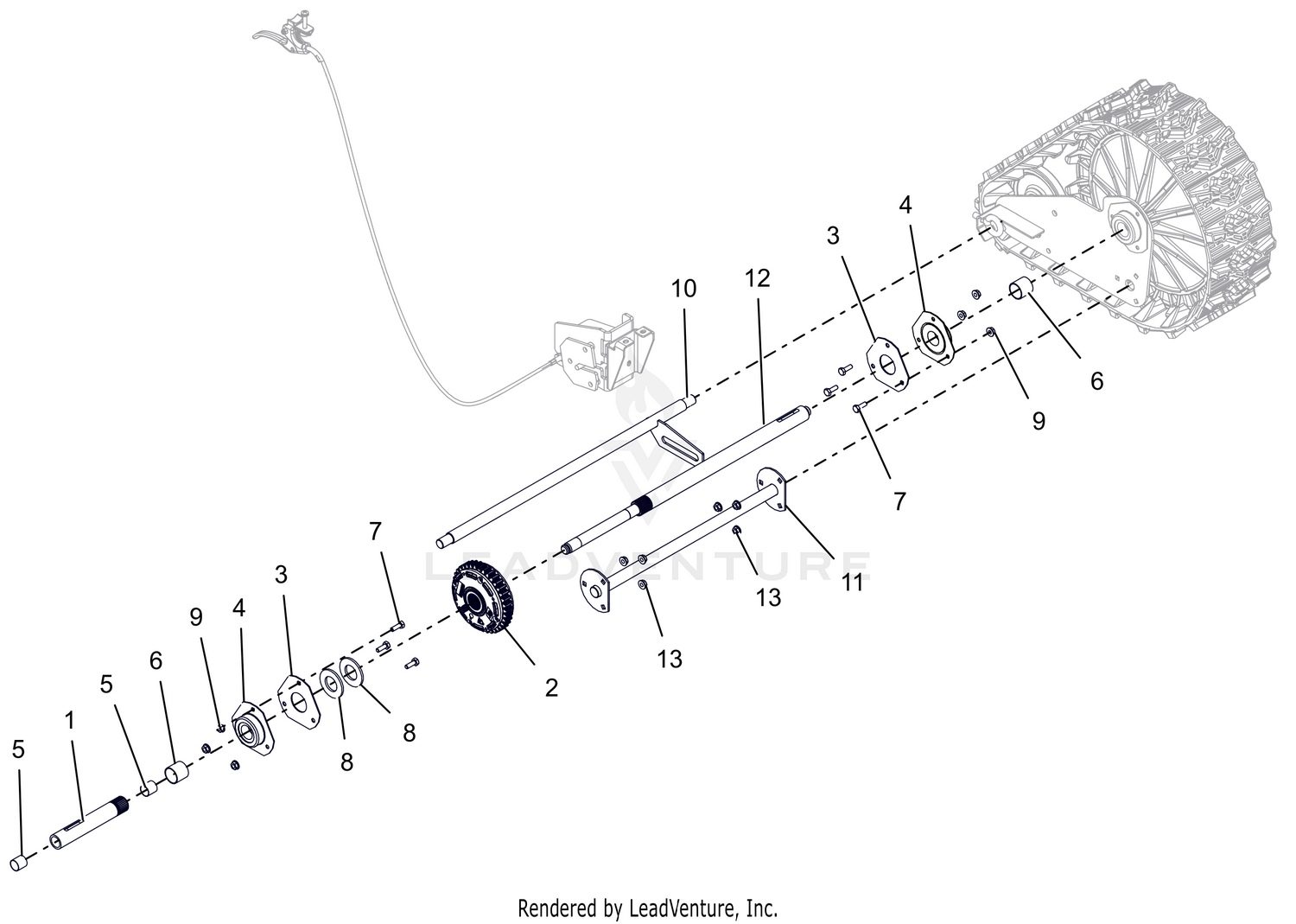 Track Axles