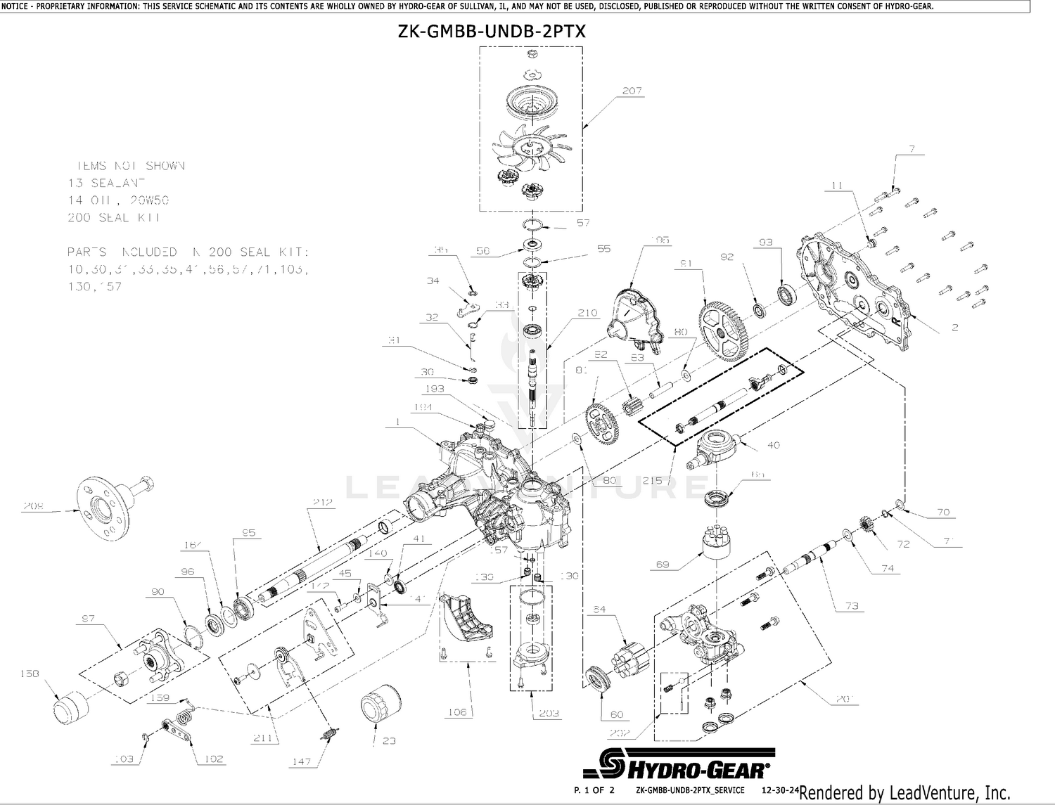 Assembly diagram