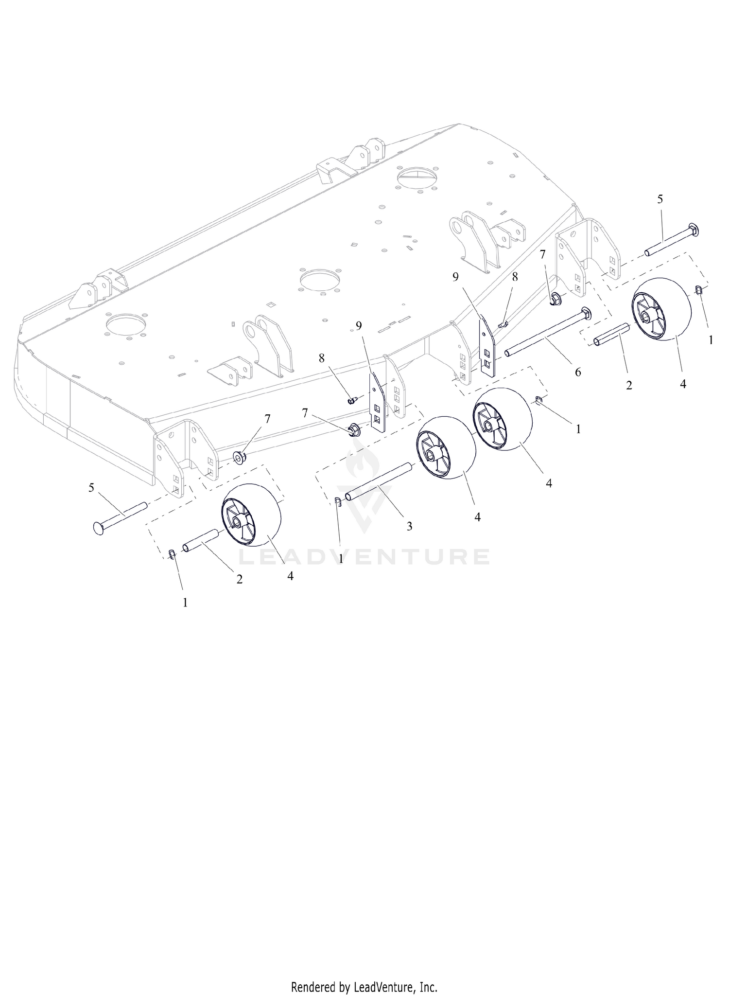 Anti-Scalp Wheels 48" - RD