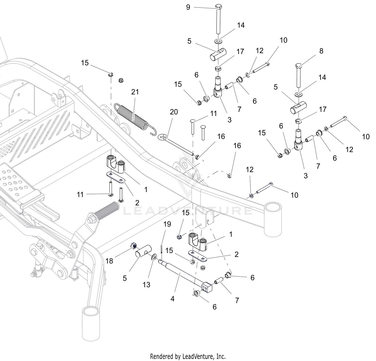 Deck Lift - LH