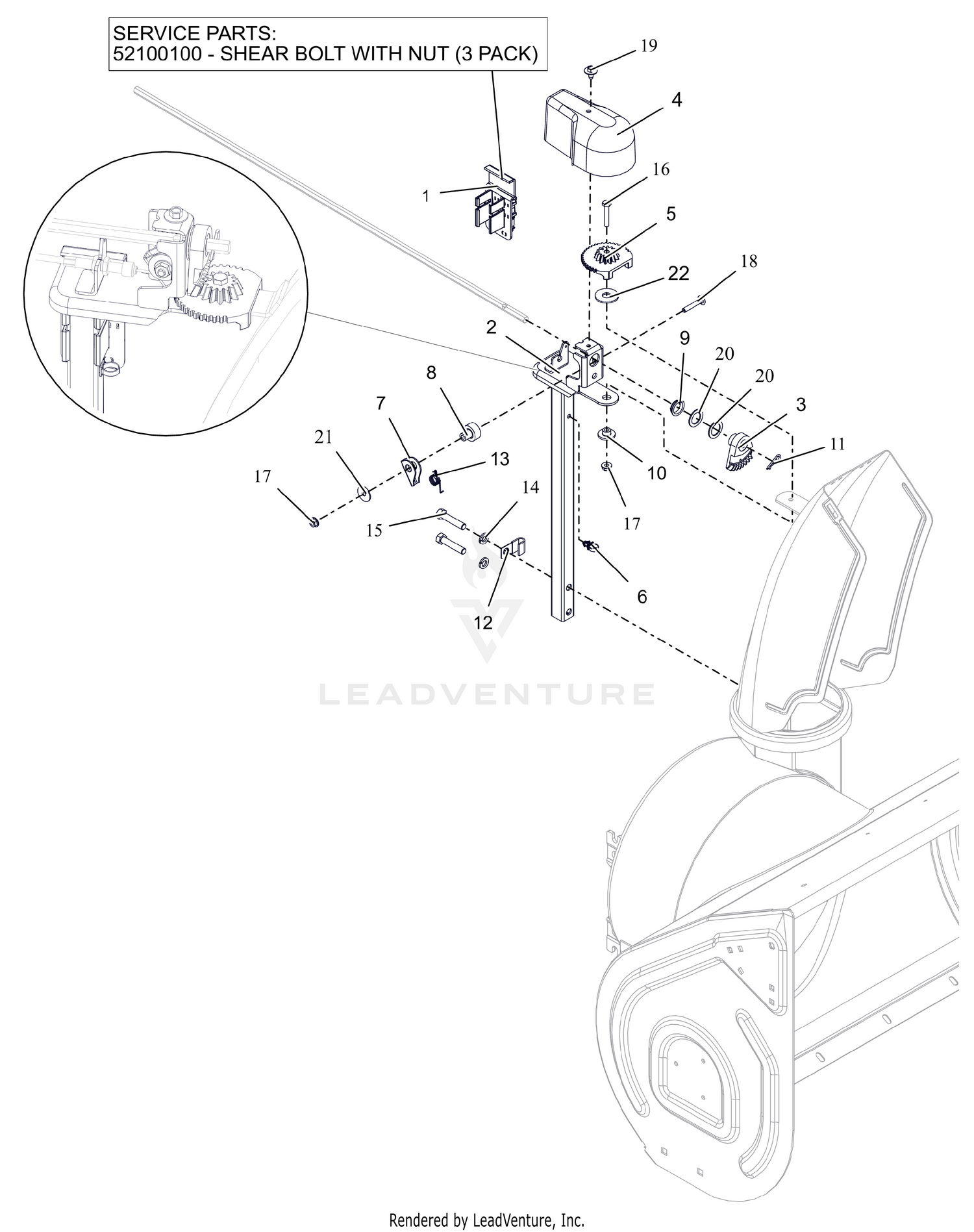 Discharge Chute Controls
