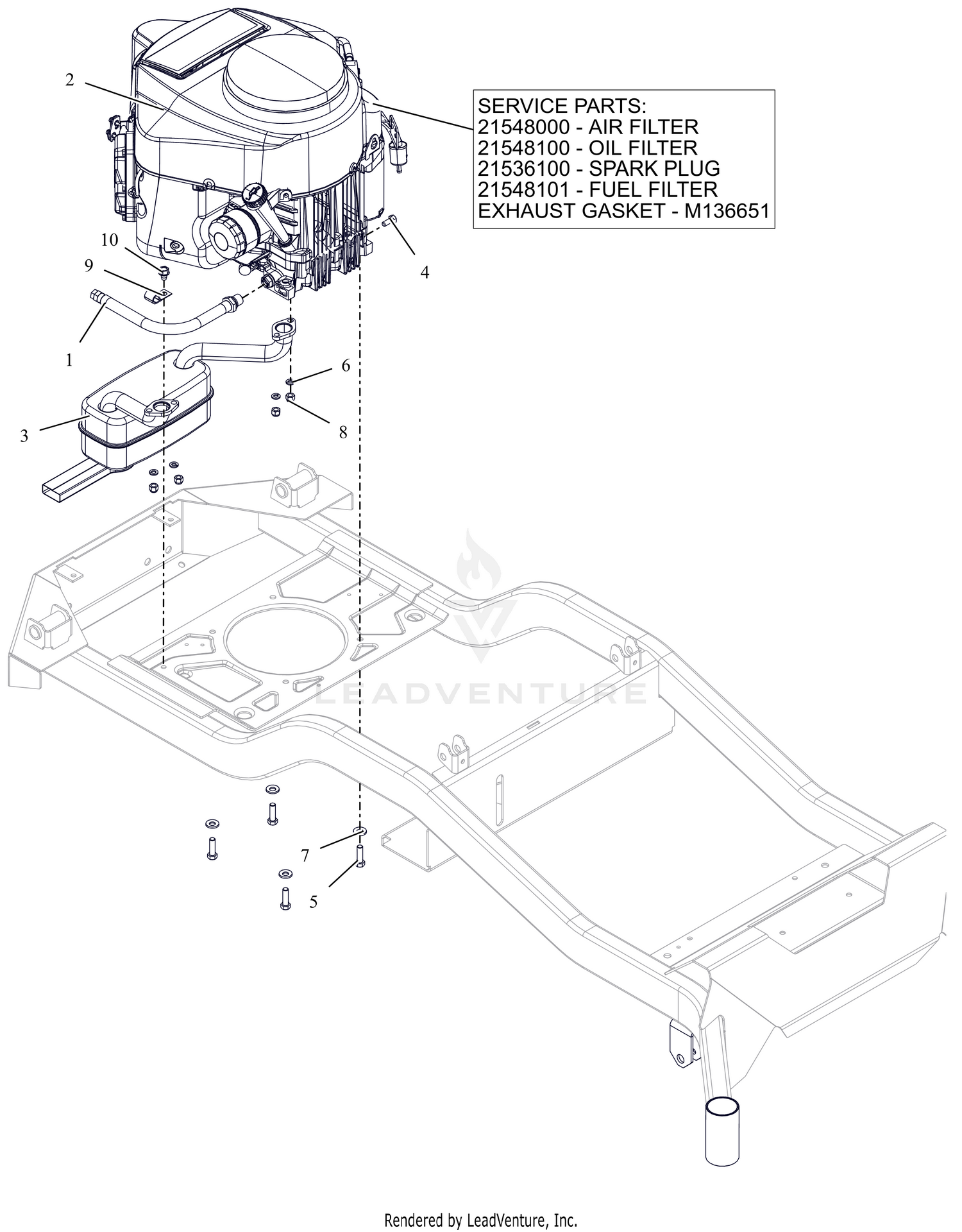 Engine-Kawasaki FR691
