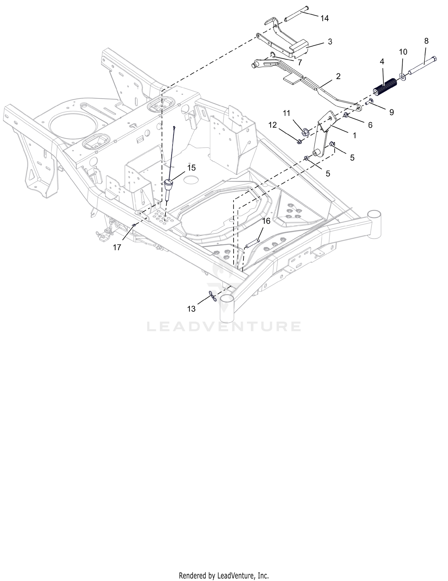 Foot Pedal - 42" and 52" Select