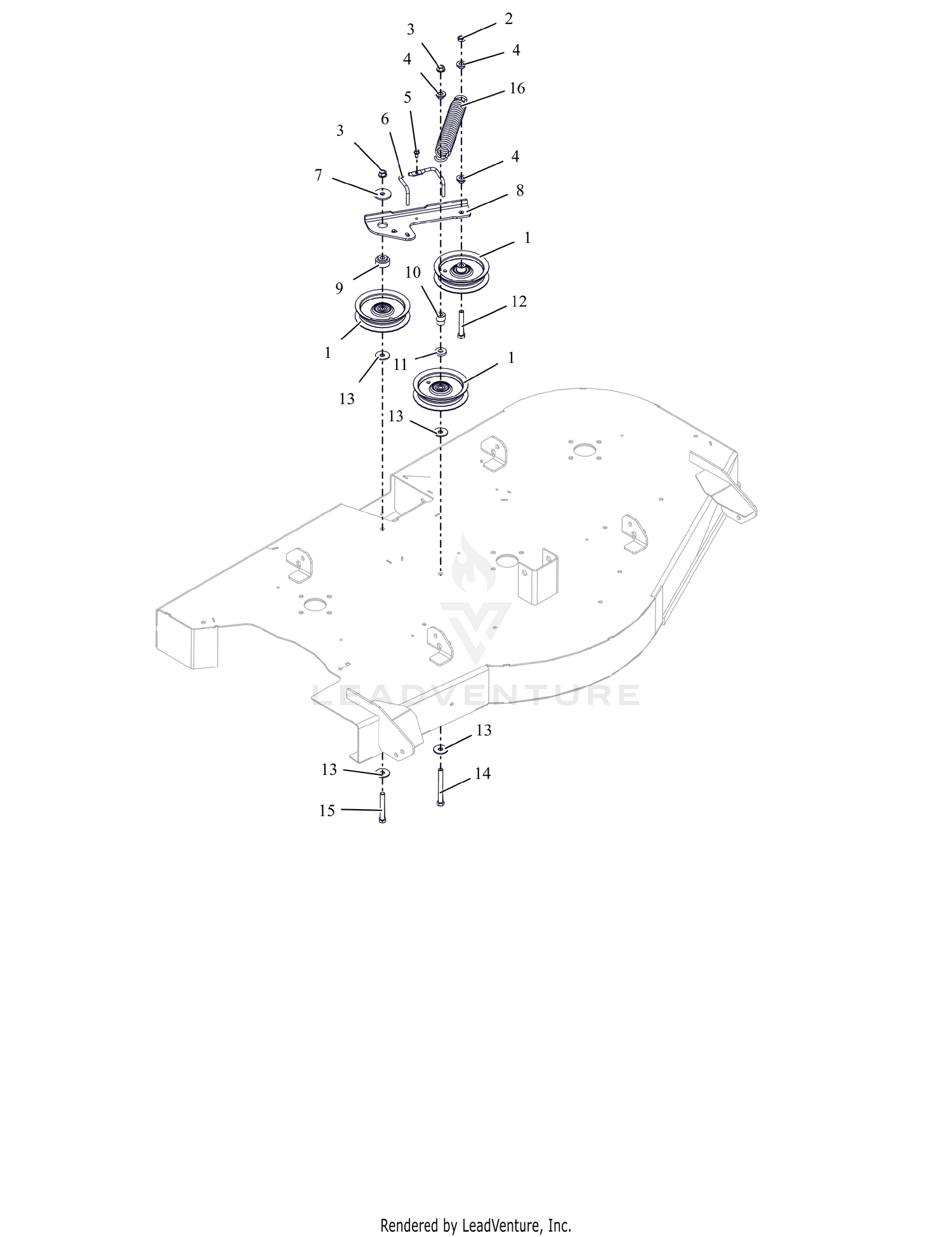 Idlers and Sheaves - 52"
