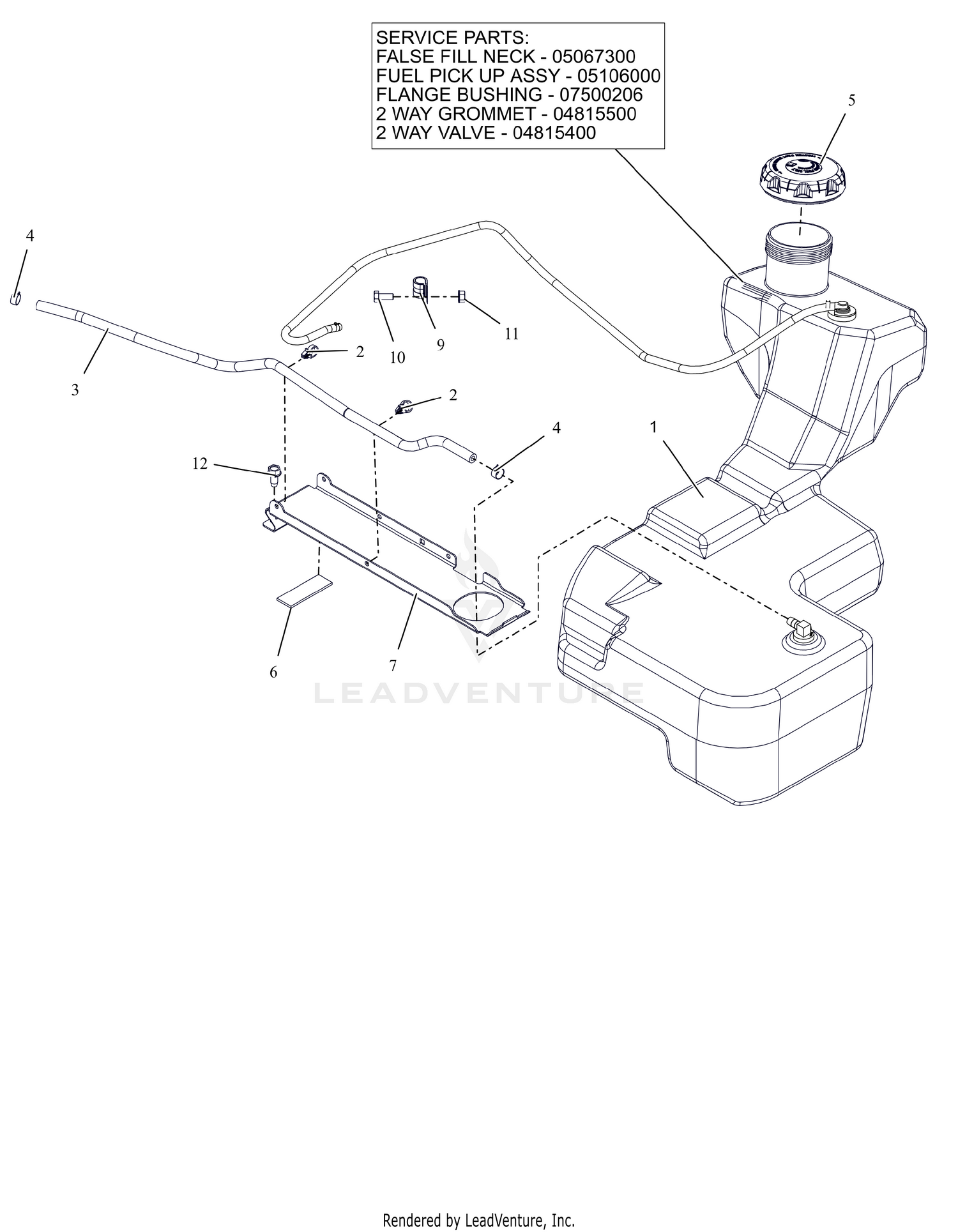 Fuel System - Kawasaki
