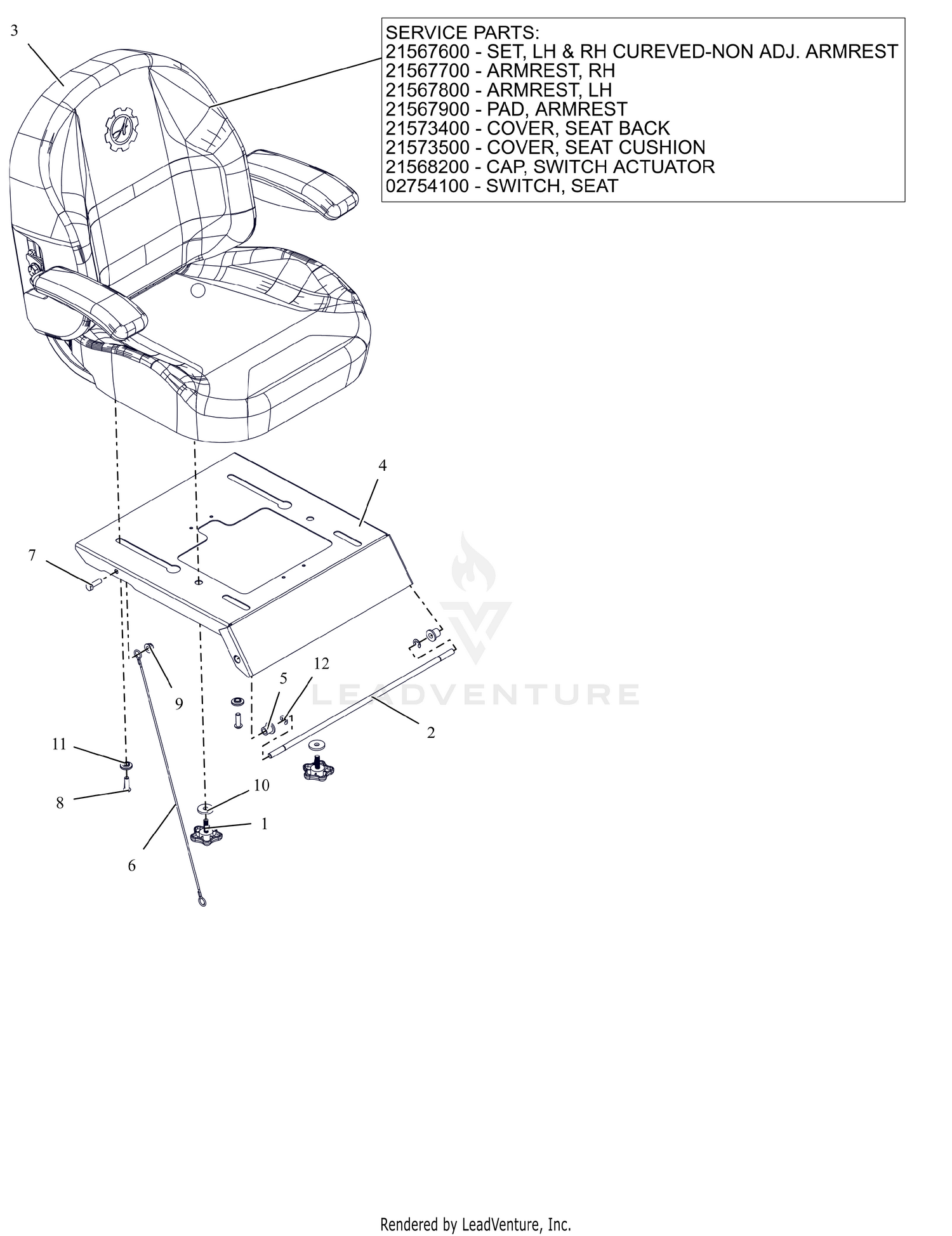 Seat - 42" & 52"