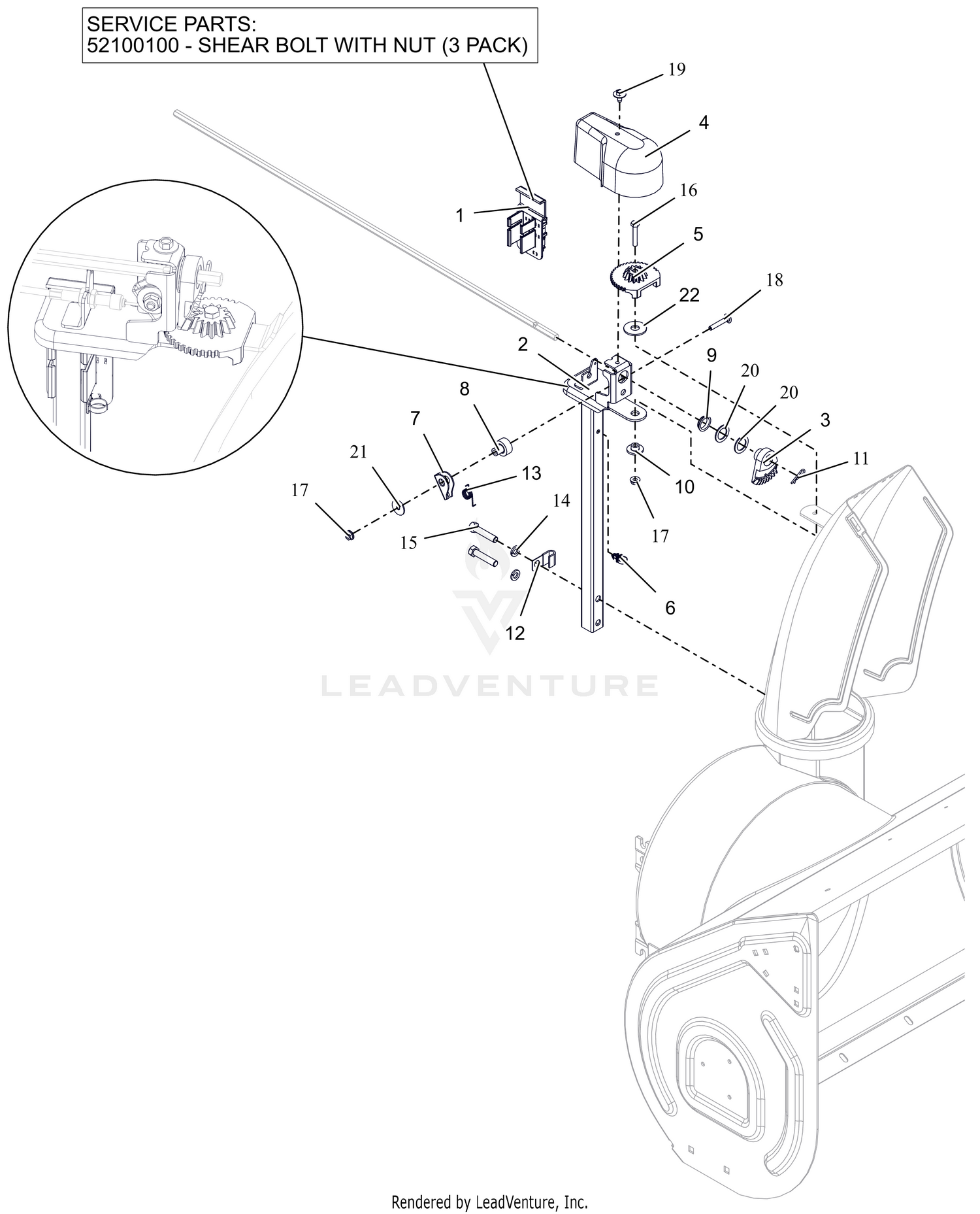 Discharge Chute Controls