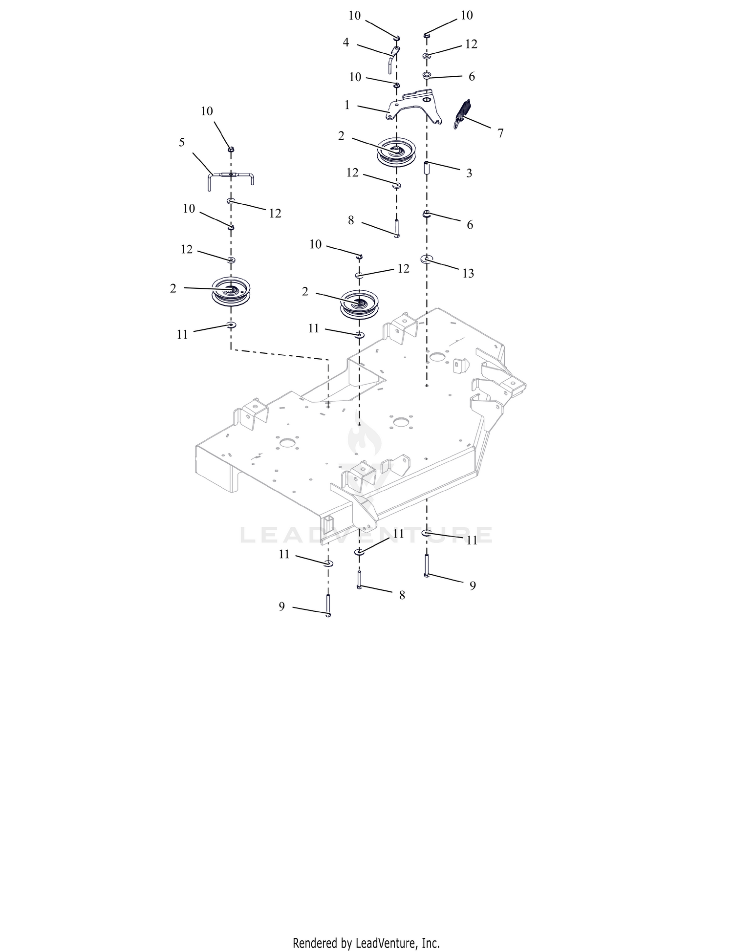 Idlers and Sheaves – 42"