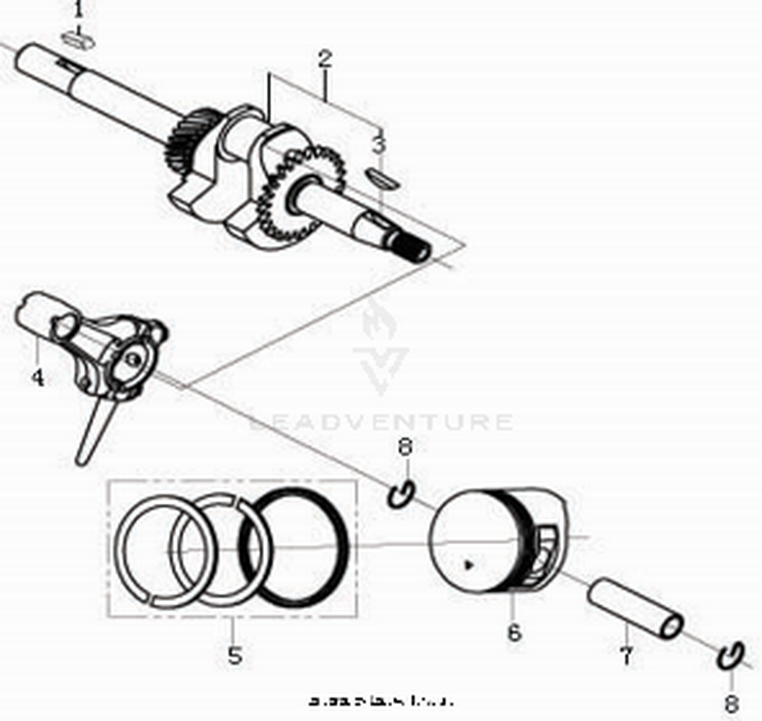 Crankshaft Piston