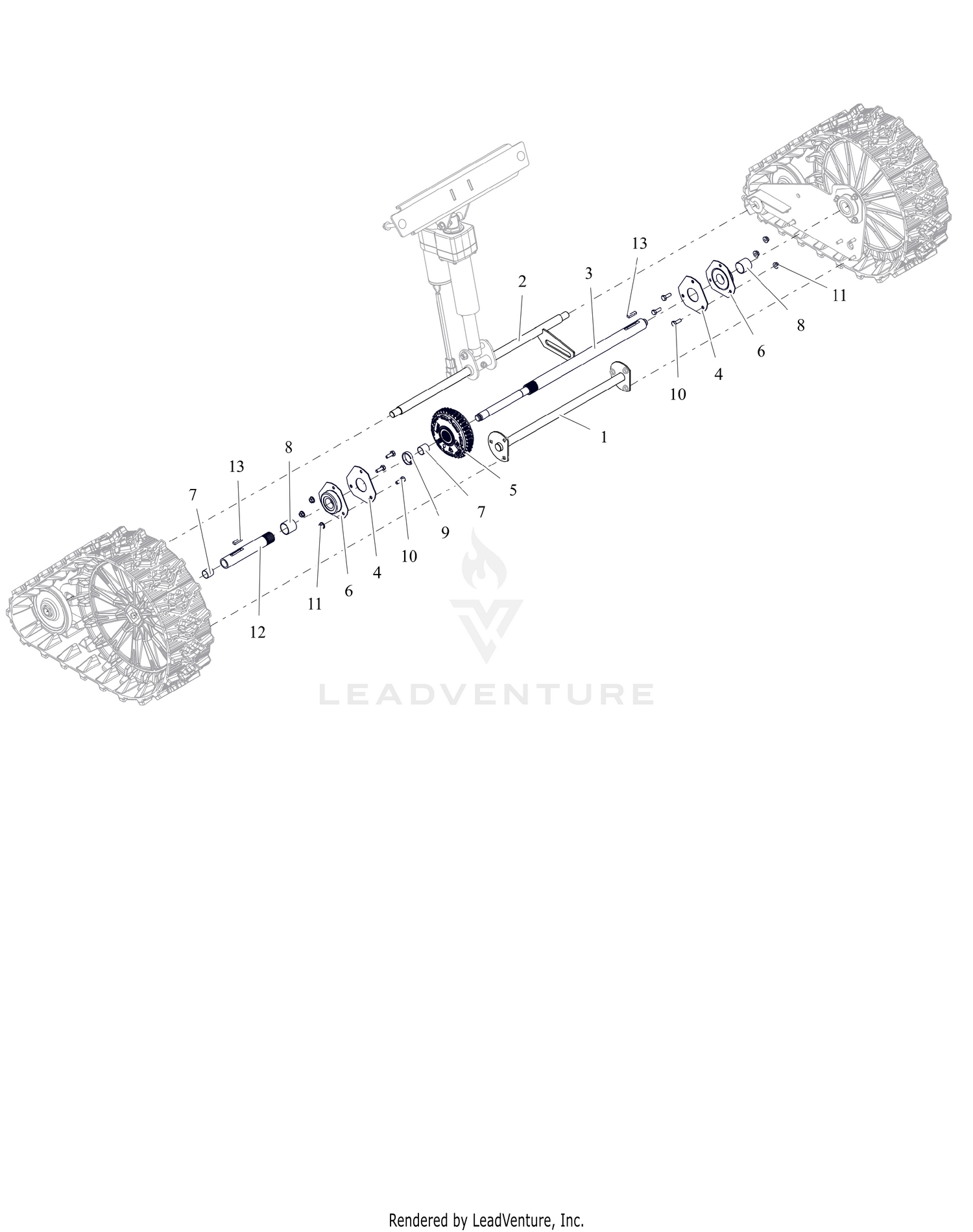 Tracks - Axles