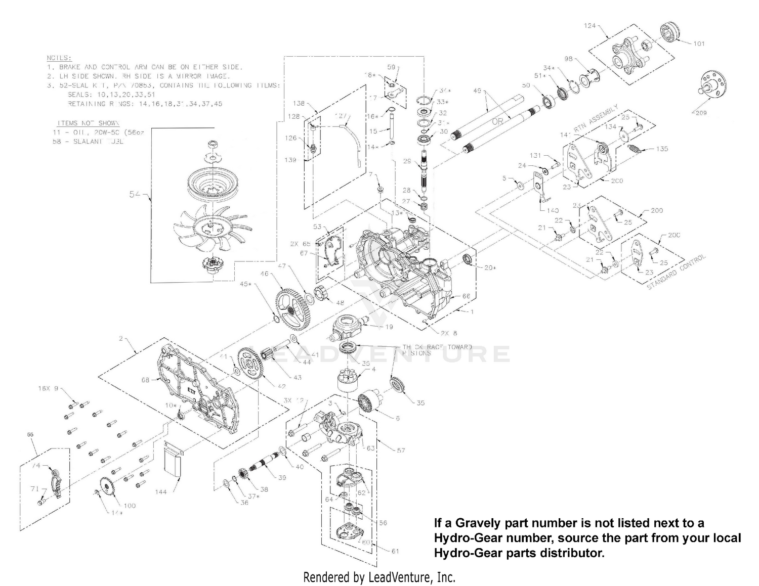 Transmission, LH - 00177300
