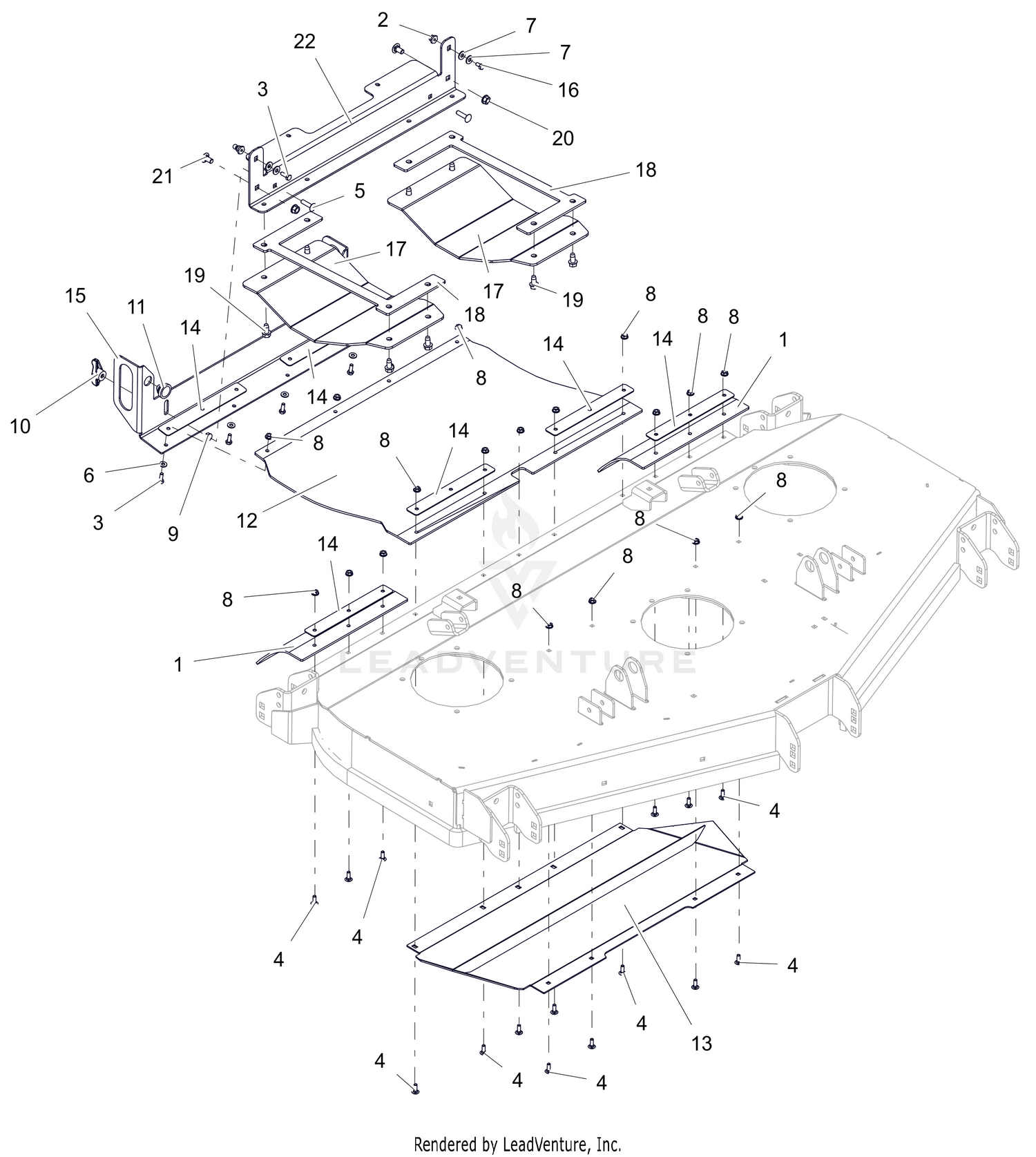 Discharge Chute - 60"- RD