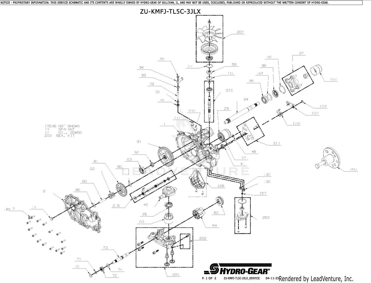 Assembly diagram