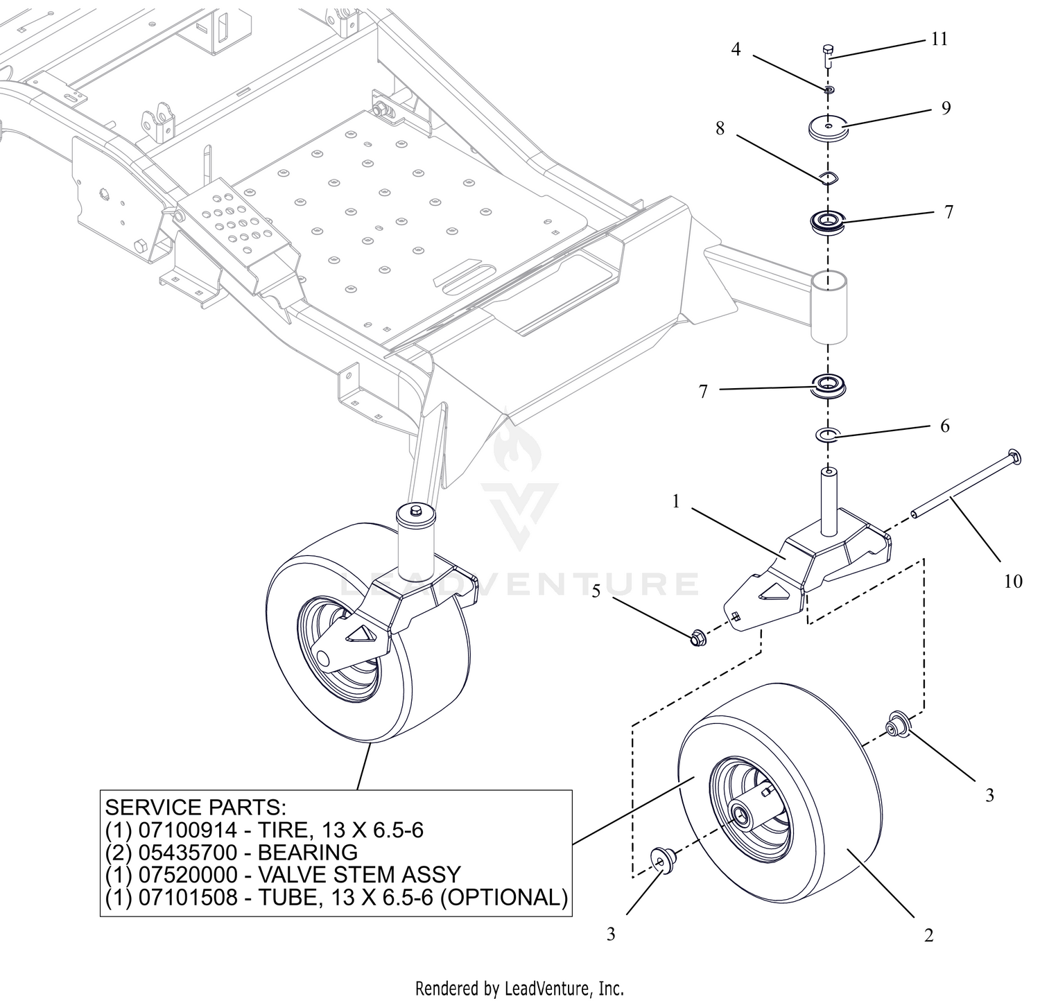 Font Caster Wheels