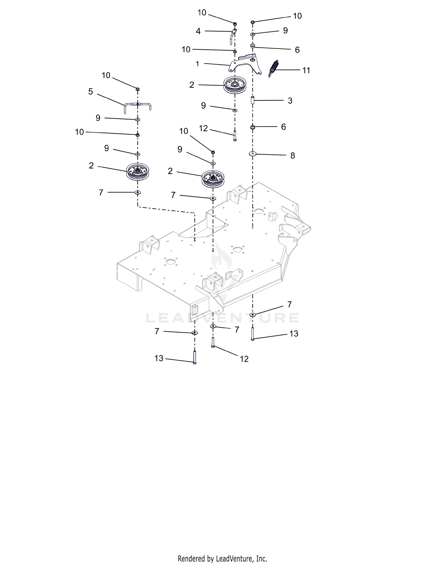 Idlers And Sheaves - 42"