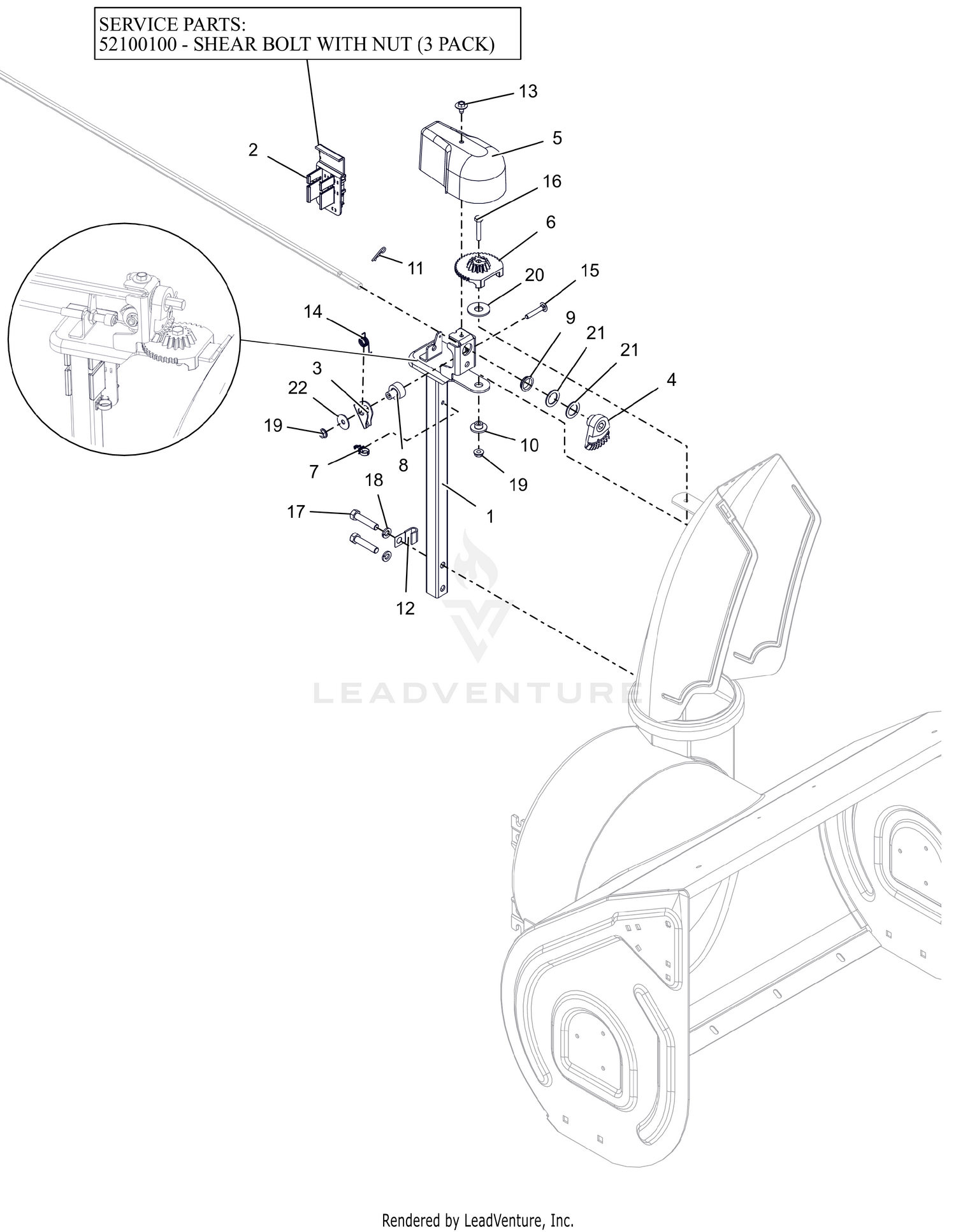 Discharge Chute Controls