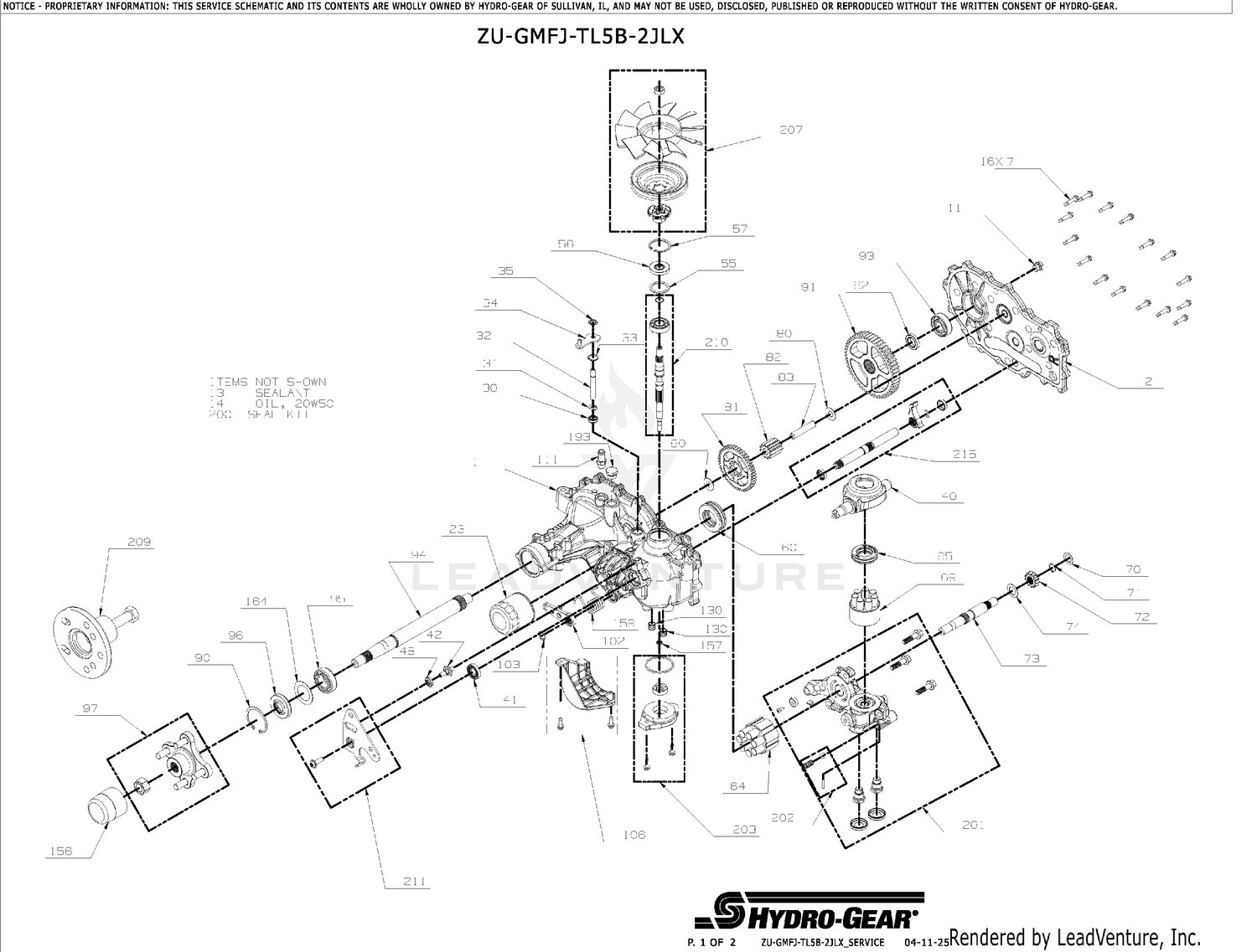 Assembly diagram