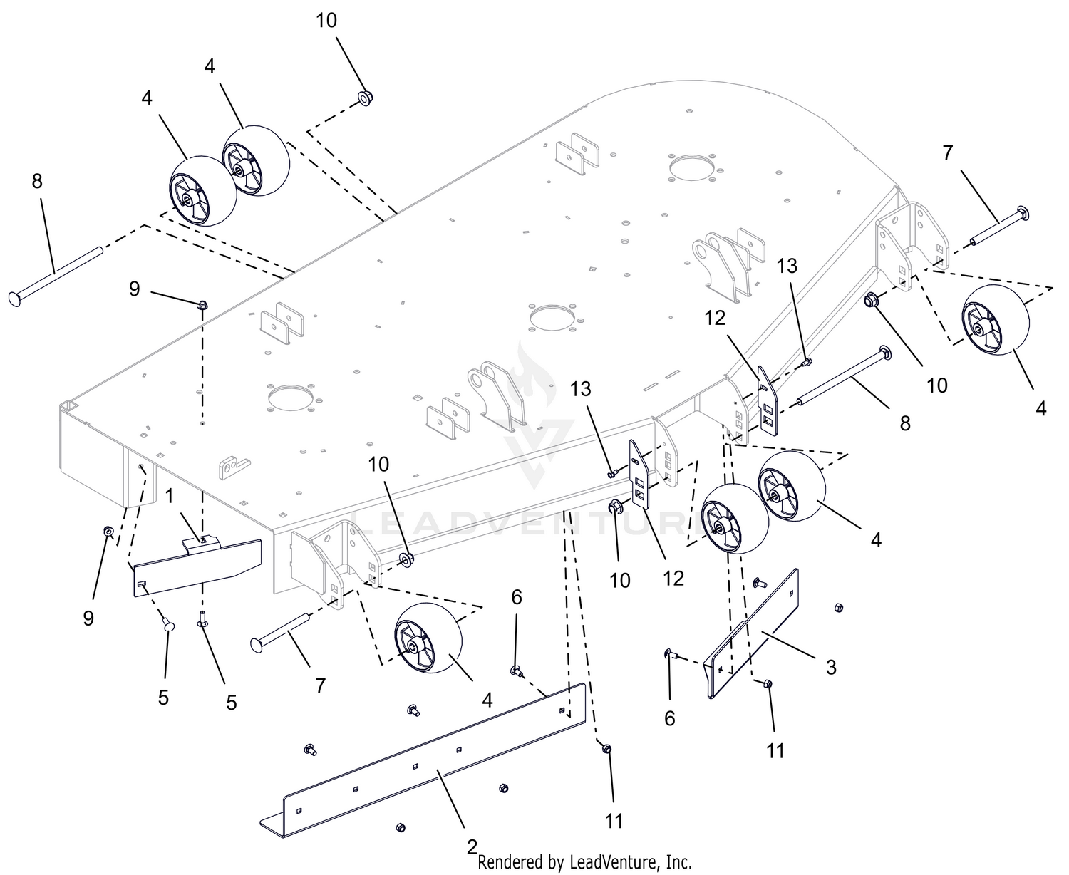 Anti-Scalp Wheels and Baffles