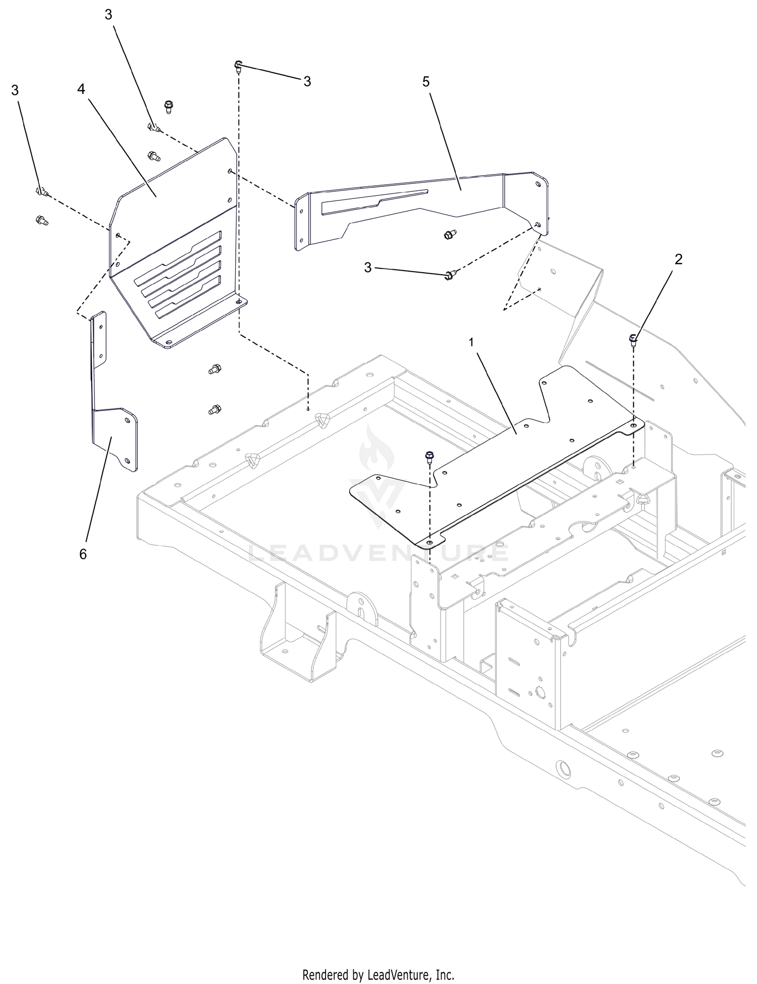 Engine Shroud - EDGE LT 42"