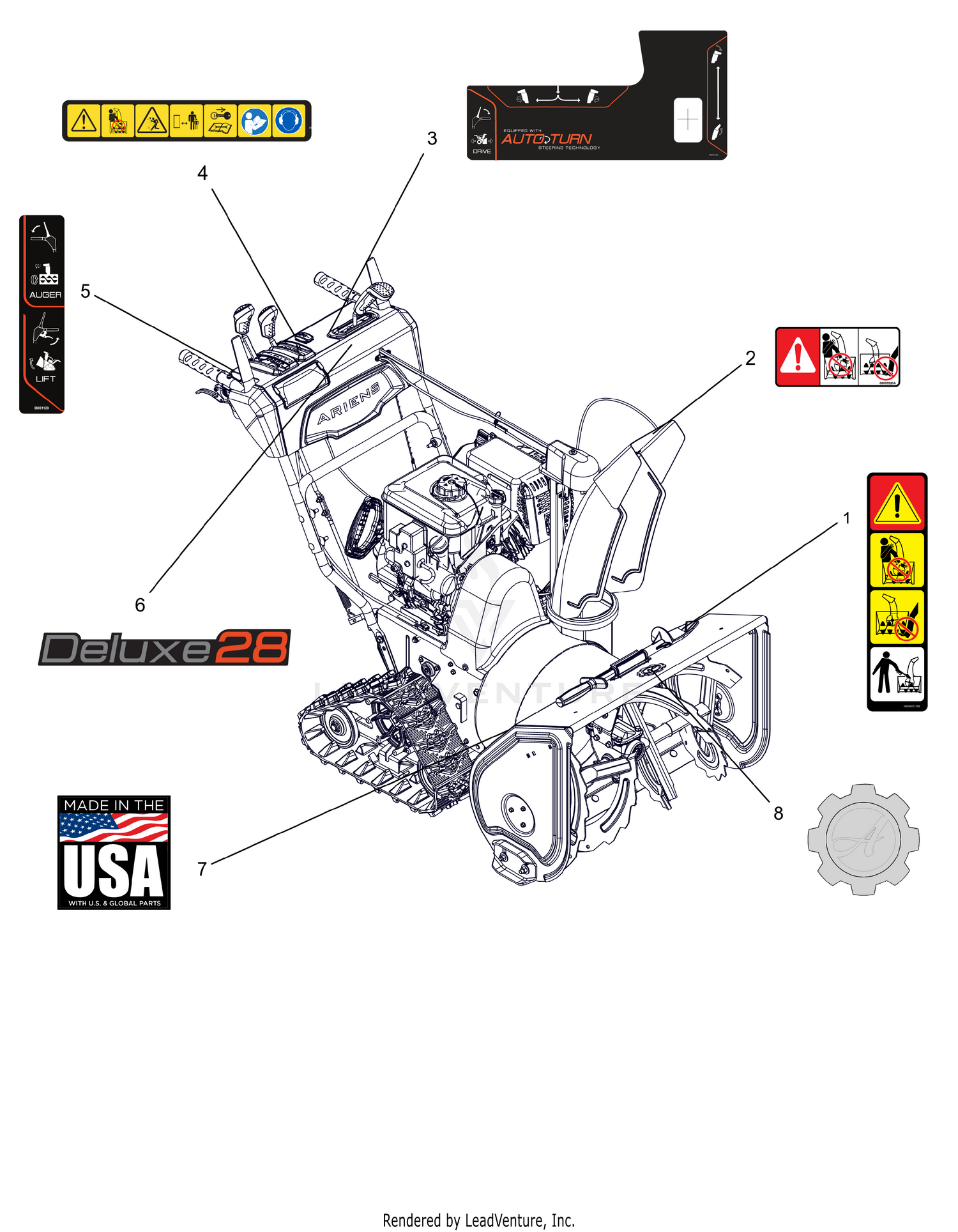 Decals - 28" CE Track