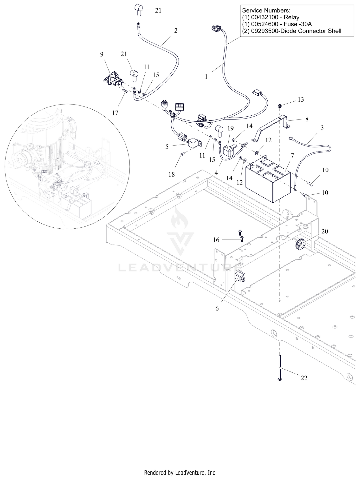 Electrical - Type B Battery