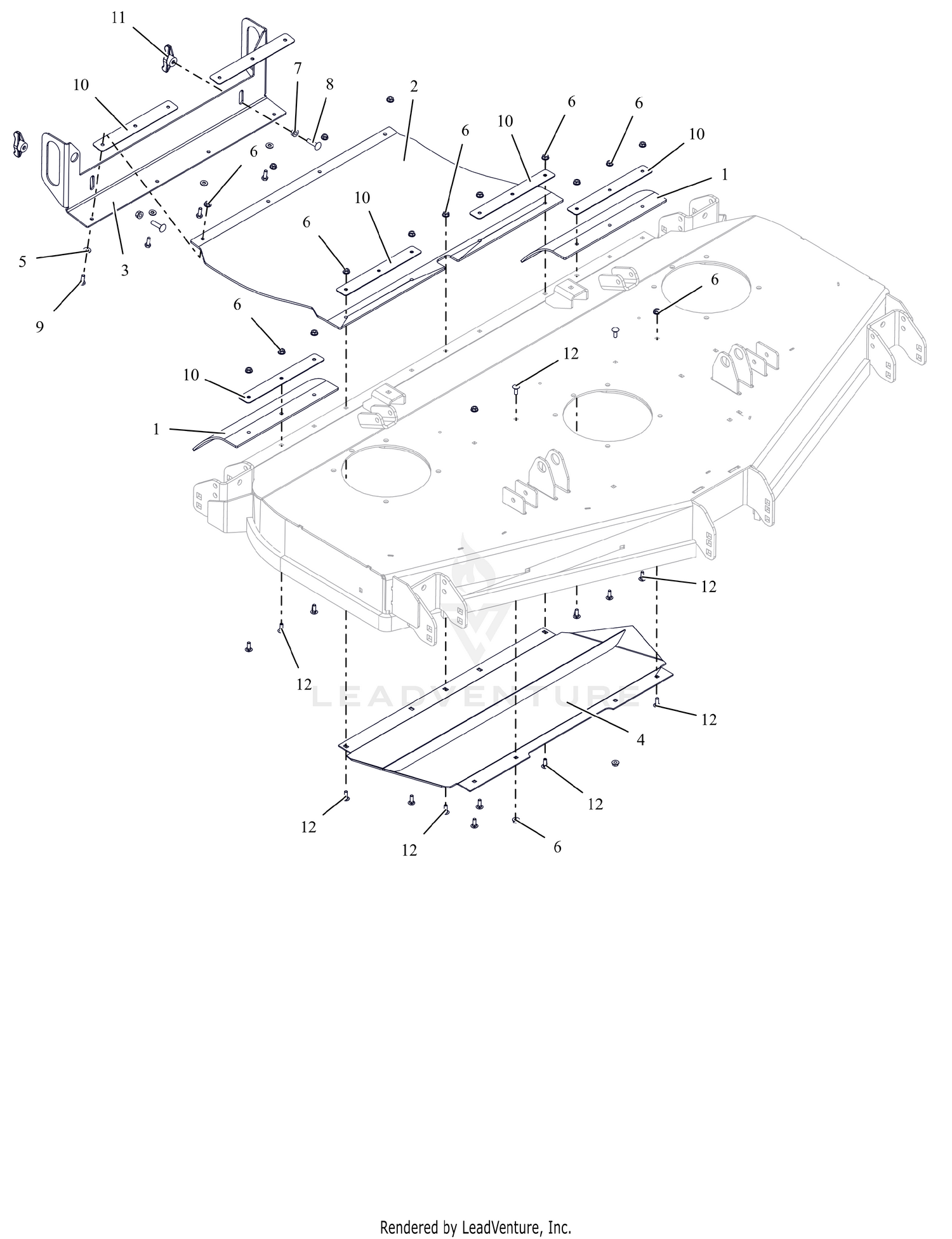 Discharge Chute - 60" - RD