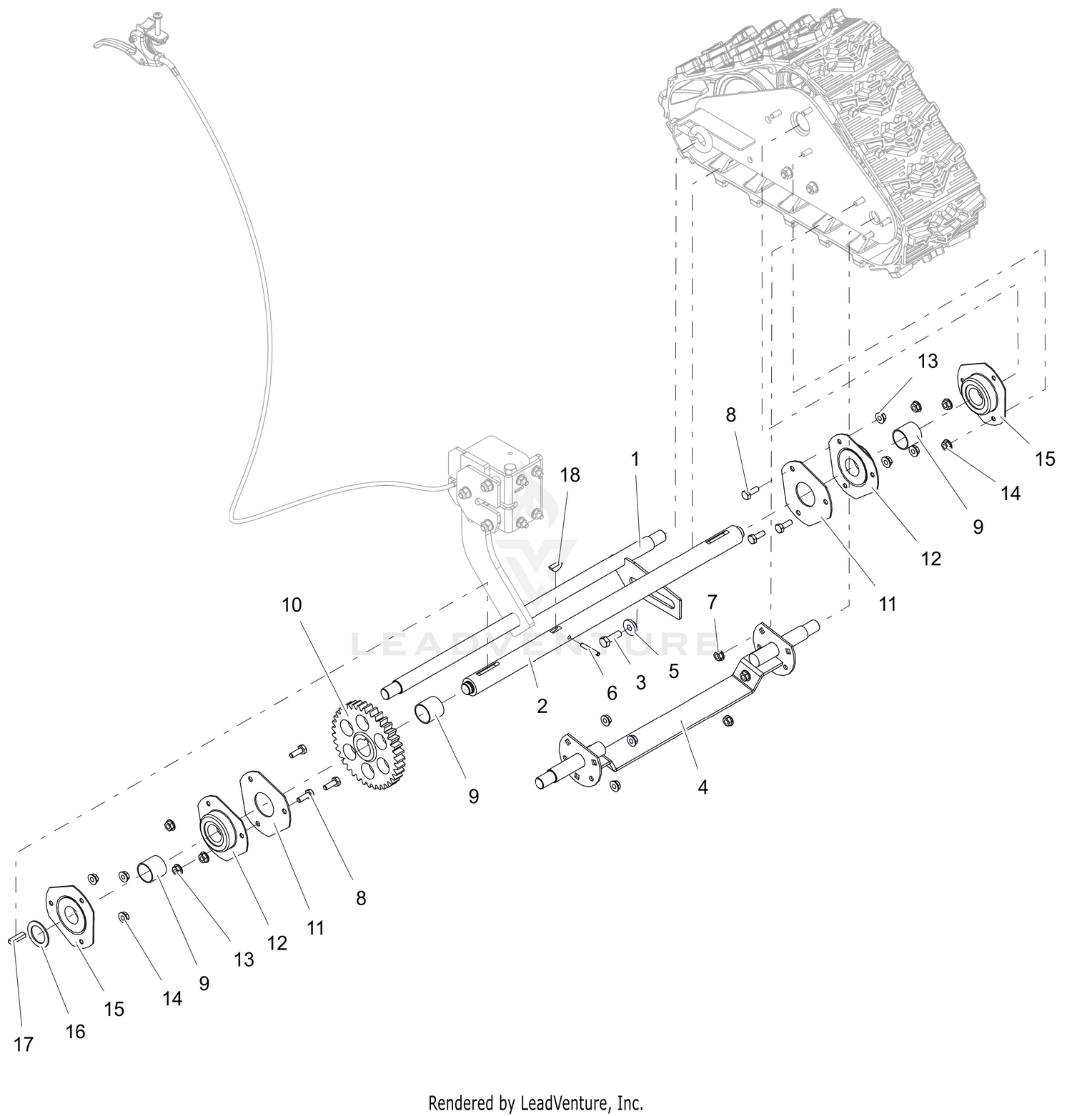 Track Axles