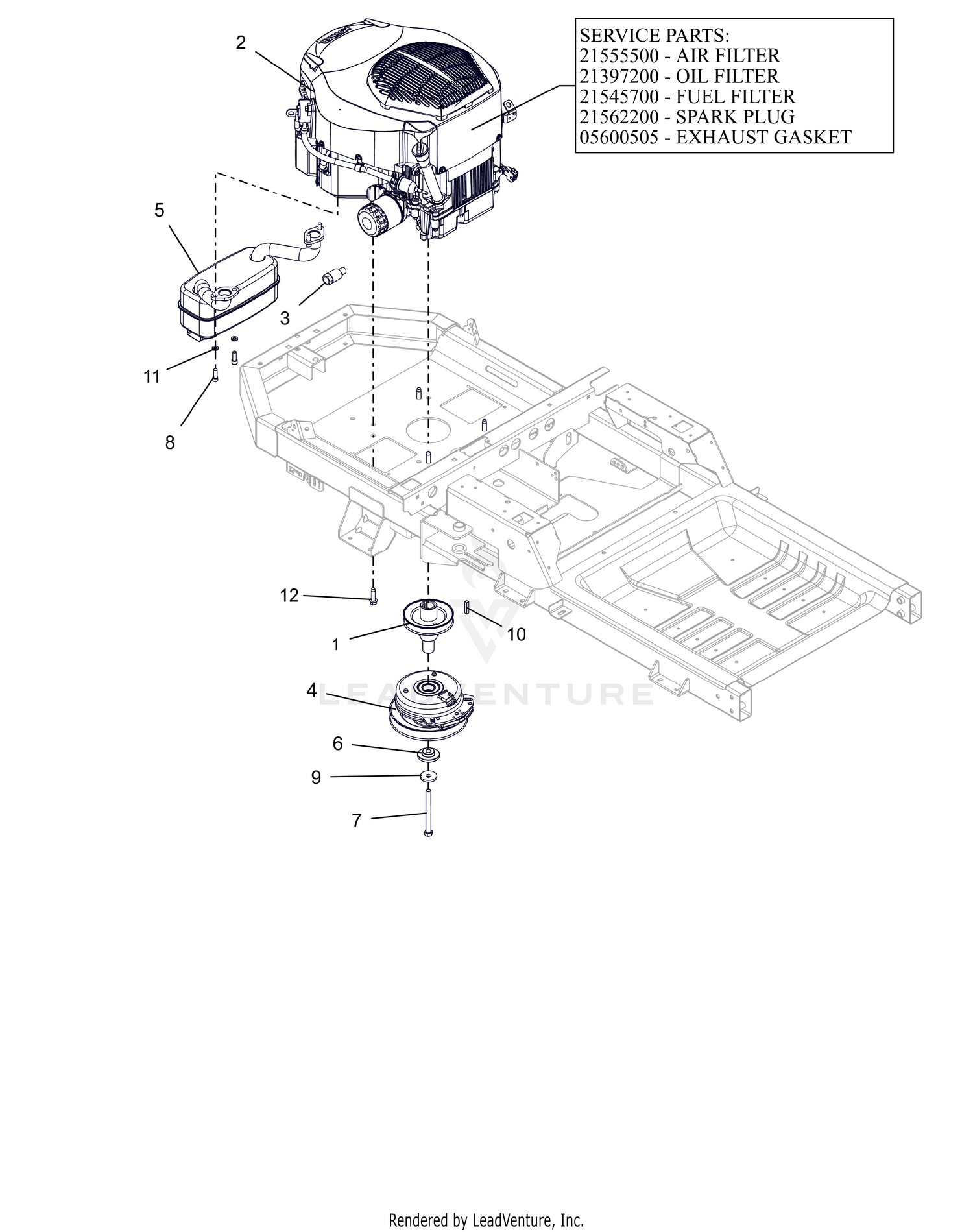 Engine - Kohler 24HP