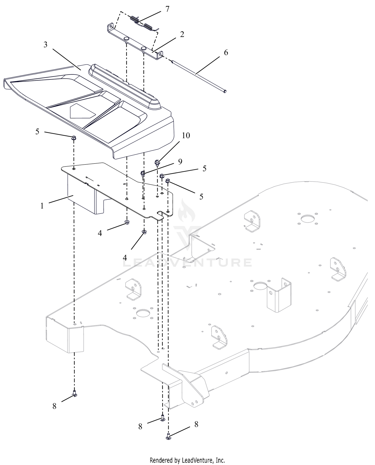 Discharge Chute - 52"
